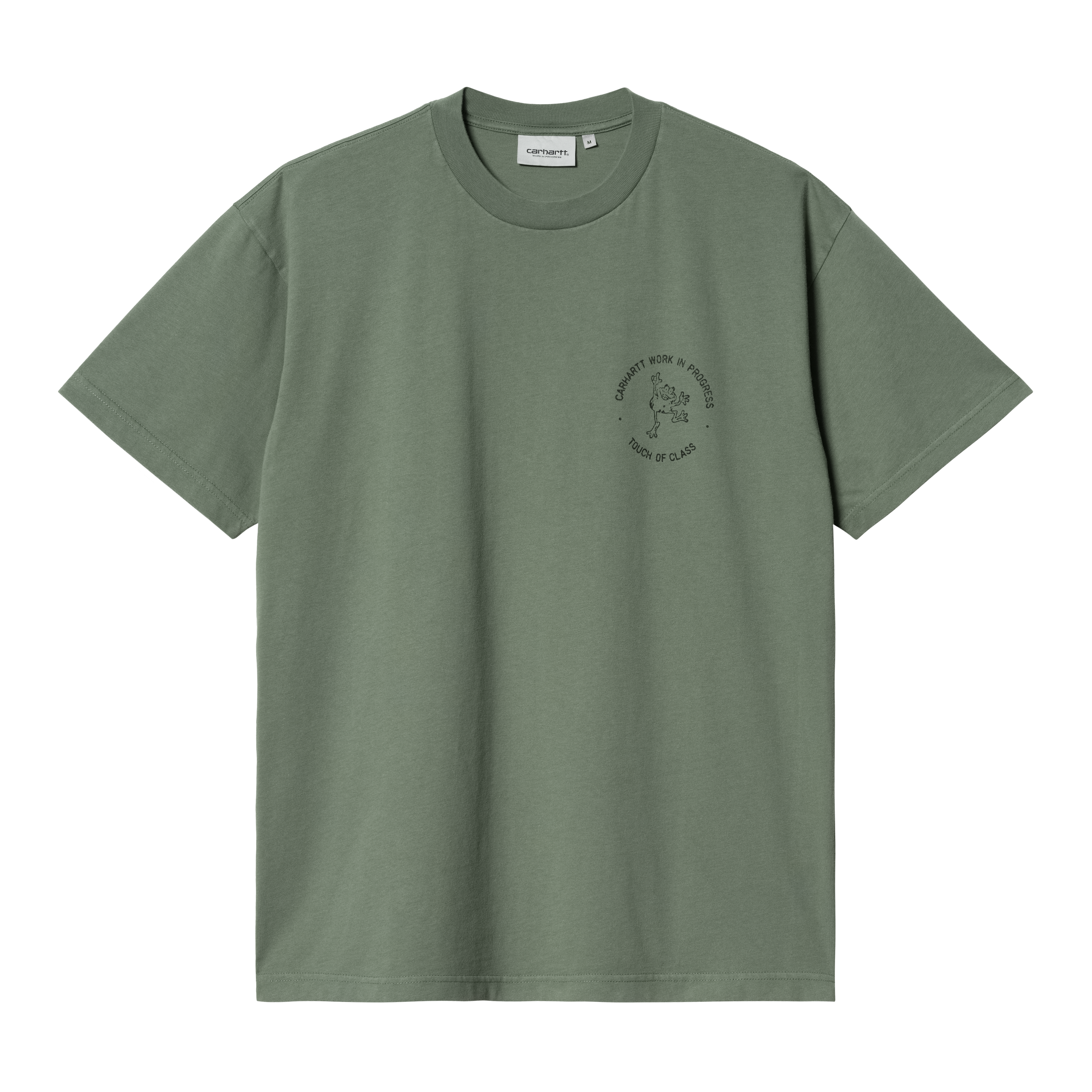 Carhartt WIP Short Sleeve Stamp T-Shirt in Grün