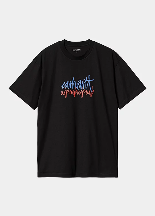 Carhartt WIP Short Sleeve Stereo T-Shirt en Negro