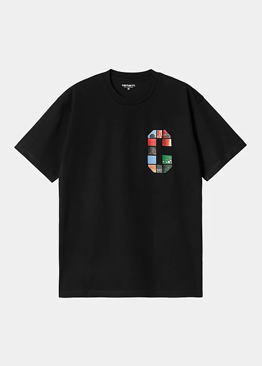Carhartt WIP Short Sleeve Machine 89 T-Shirt en Negro
