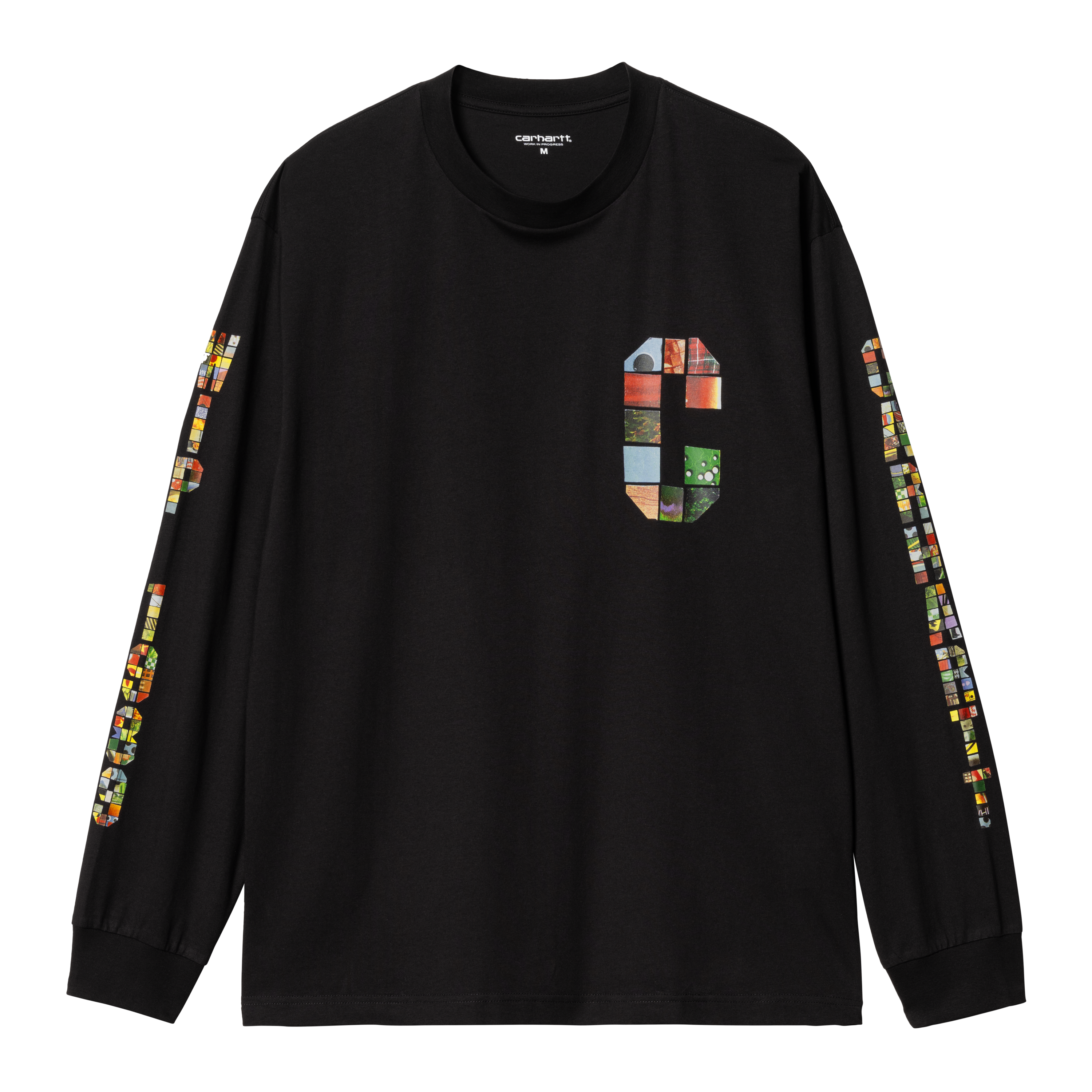 Carhartt WIP Long Sleeve Machine 89 T-Shirt en Negro