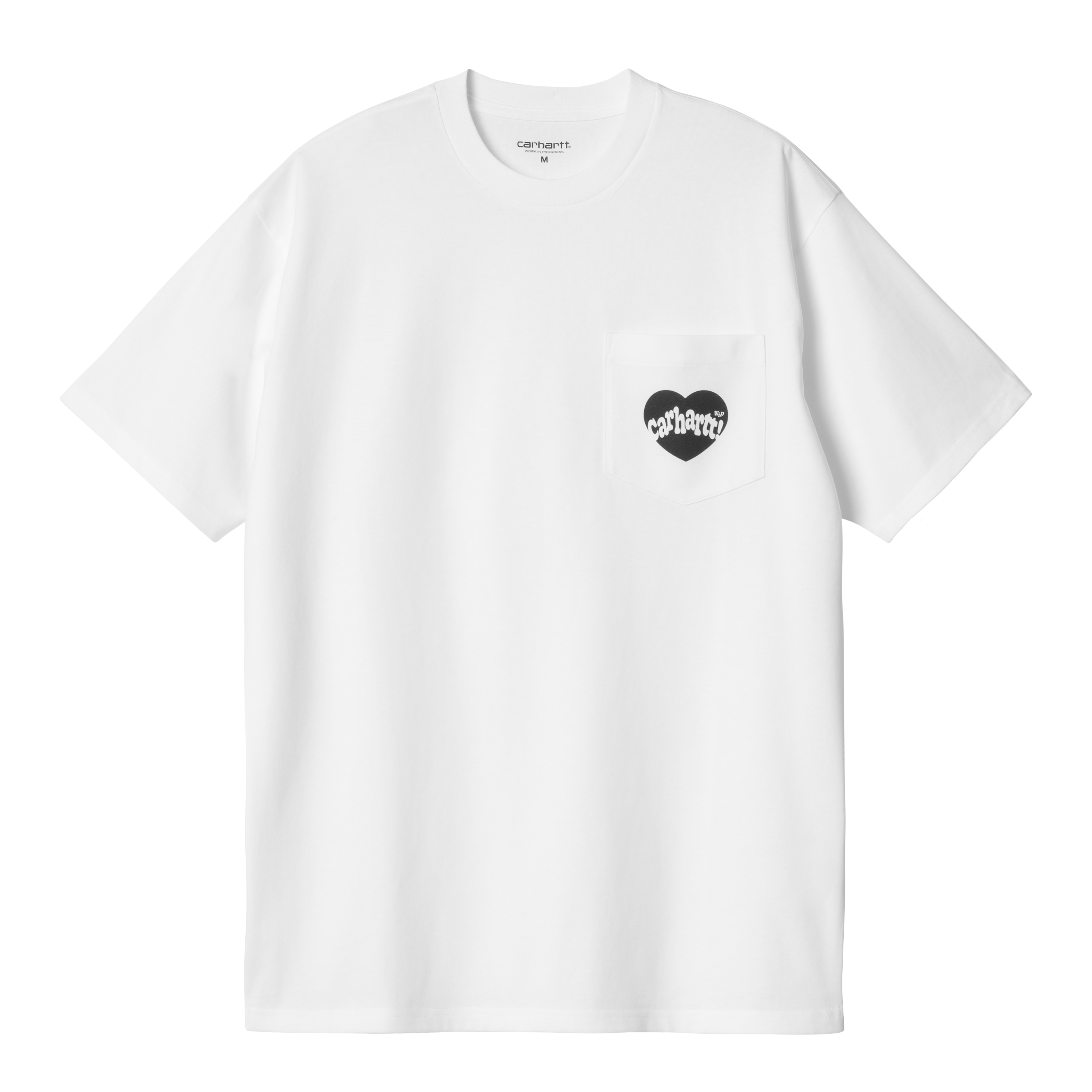 Carhartt WIP Short Sleeve Amour Pocket T-Shirt Blanc