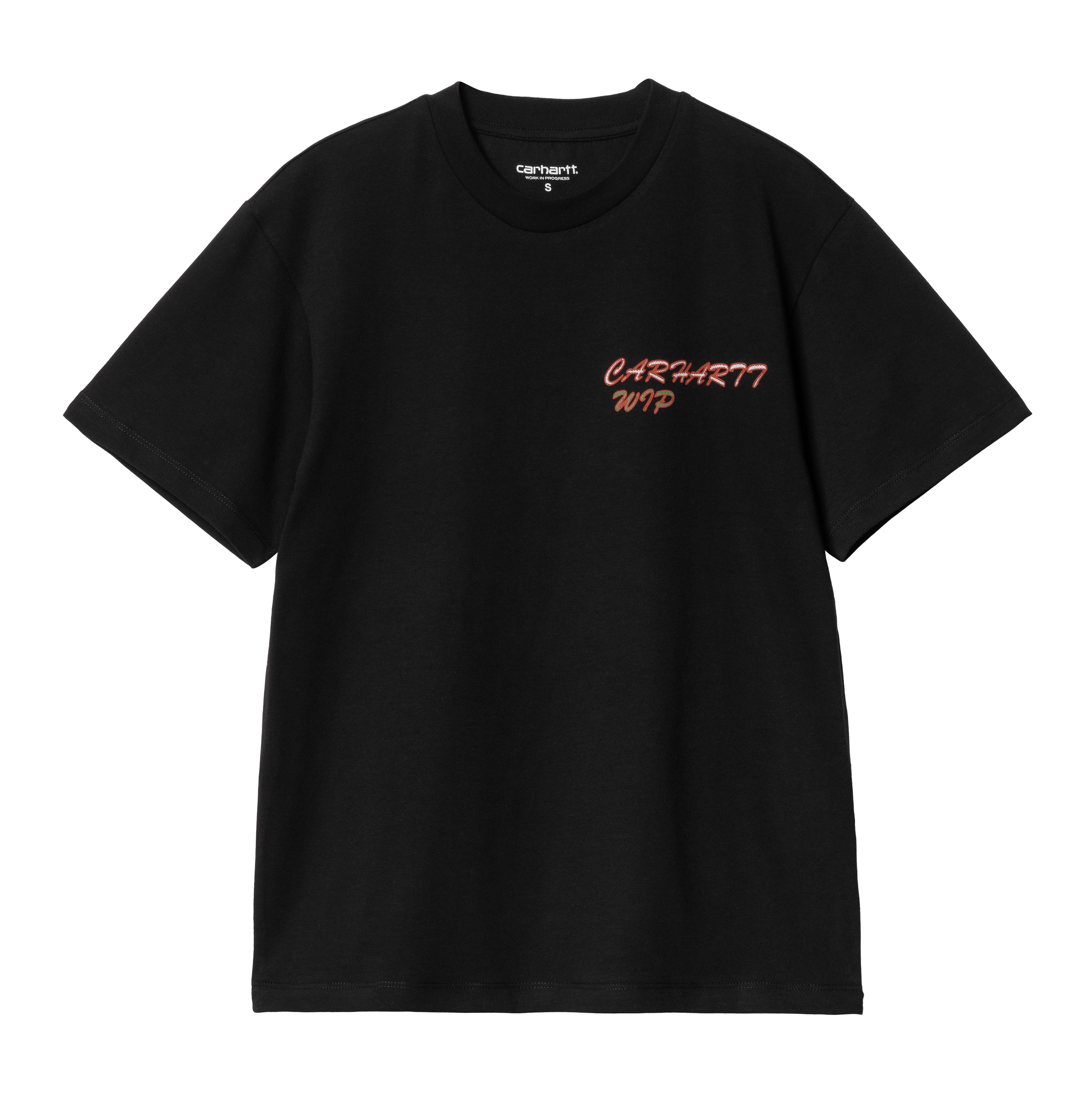 Carhartt WIP Women’s Short Sleeve Gelato T-Shirt in Nero