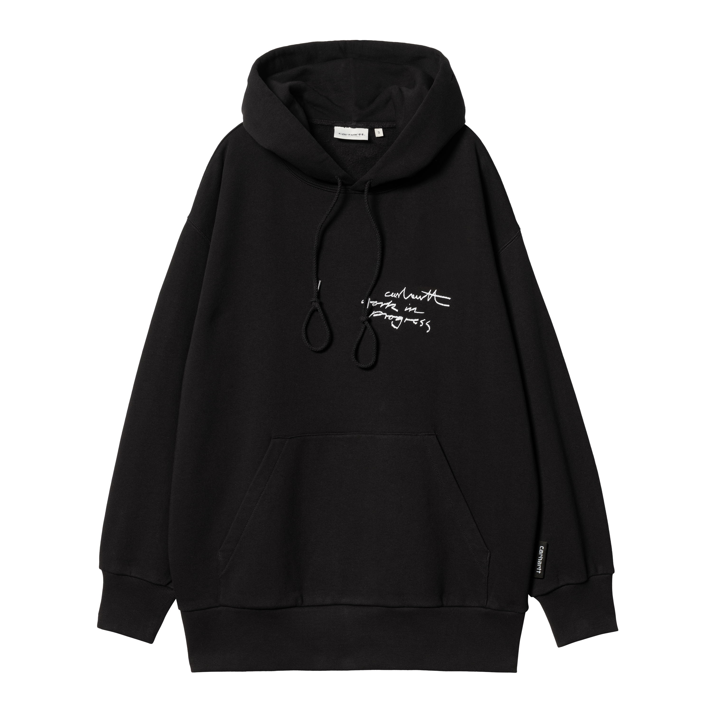 【carhartt】\"Hooded Pronto\" スウェット ジップ フーディ/black Carhartt WIP Hooded Chase Jacket, Black / Gold | Official