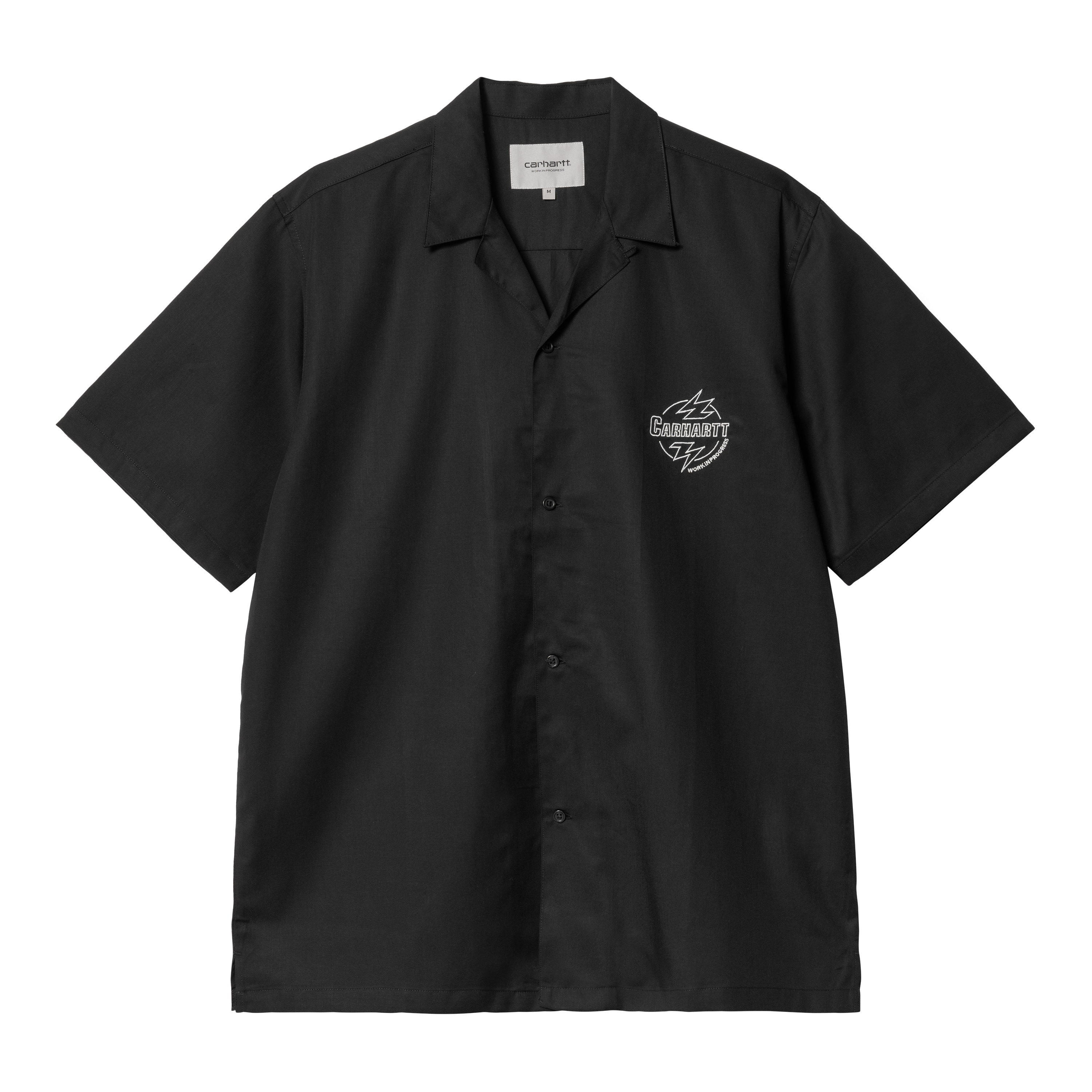 Carhartt WIP Short Sleeve Ablaze Shirt in Schwarz