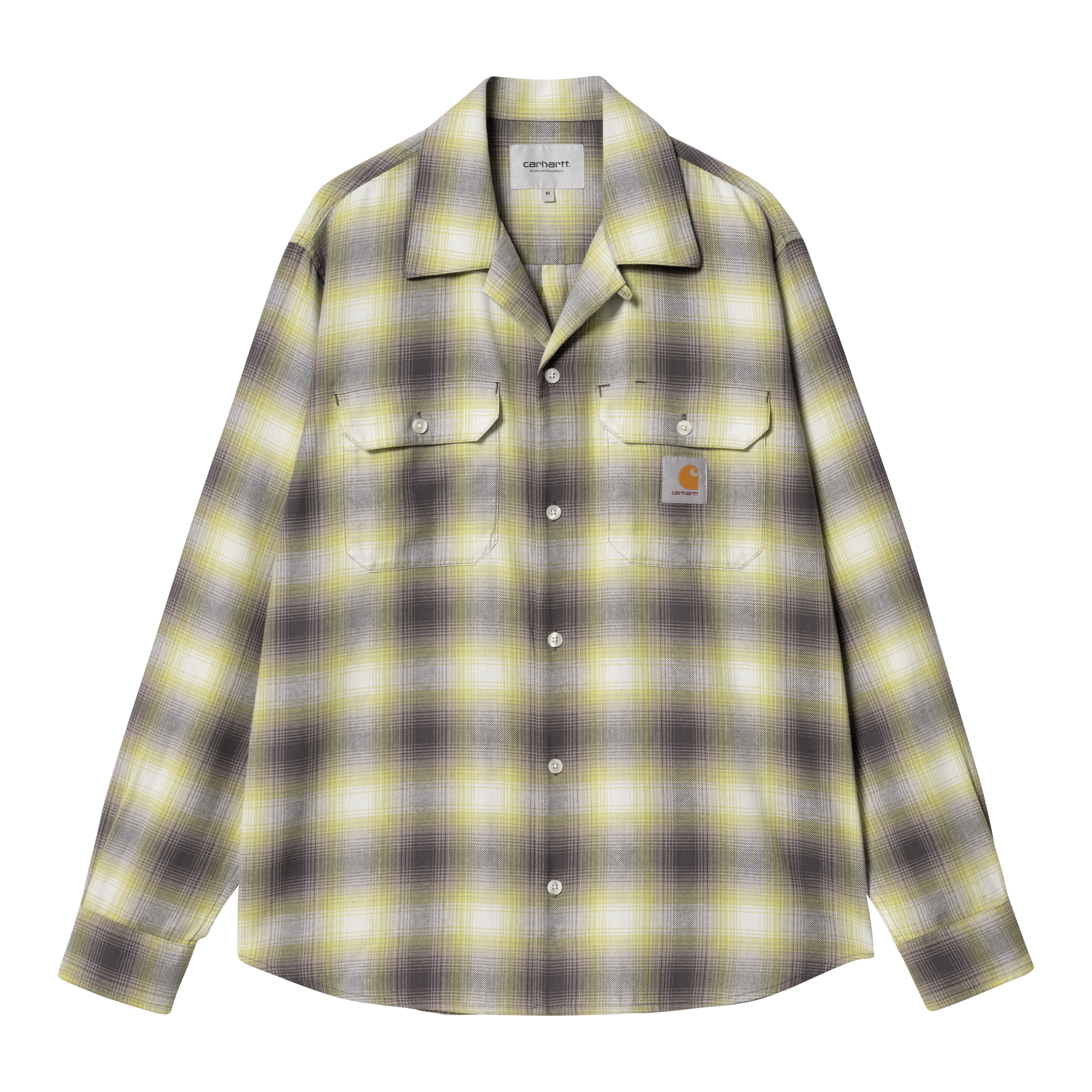 Carhartt WIP Long Sleeve Blanchard Shirt in Gelb