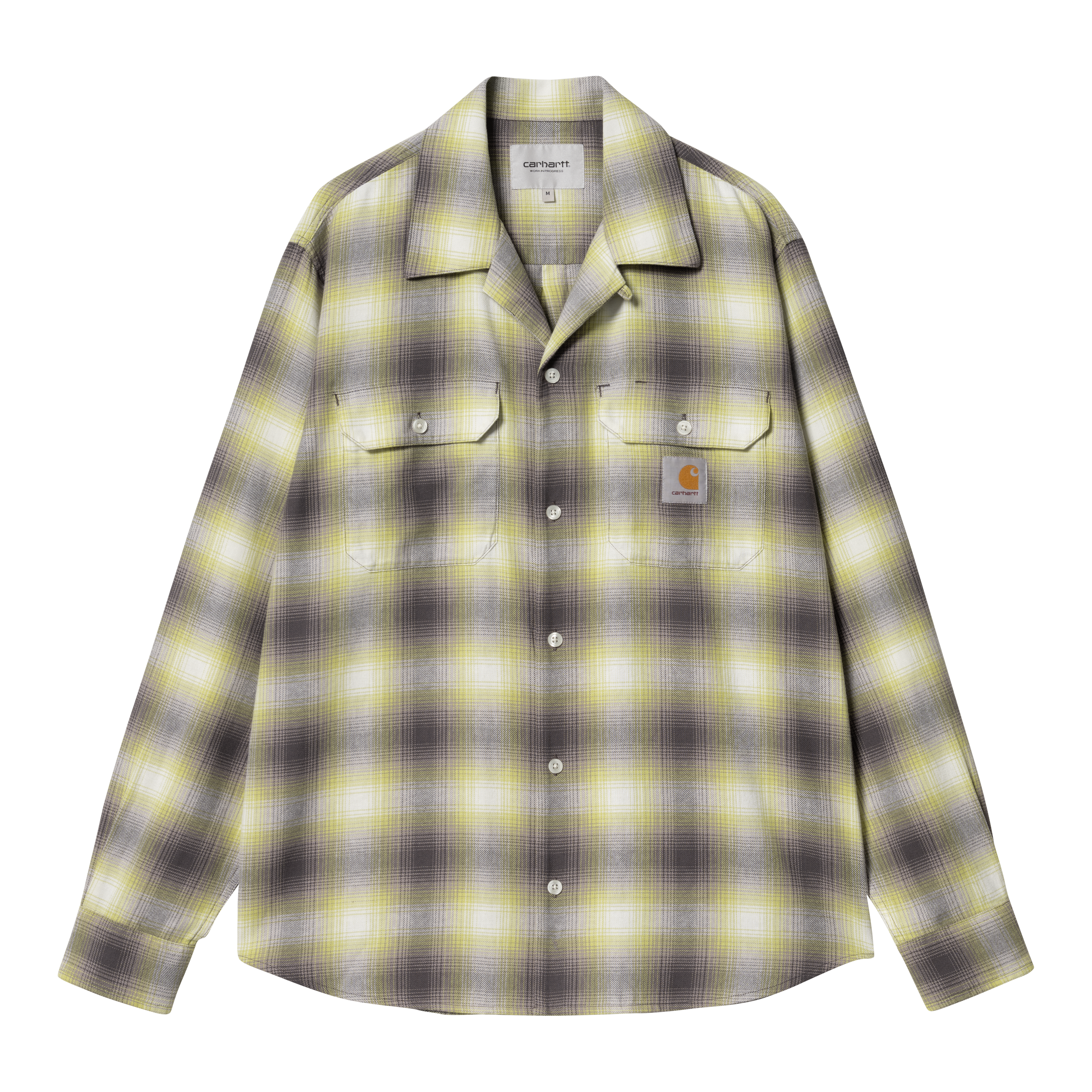 Carhartt WIP Long Sleeve Blanchard Shirt in Giallo