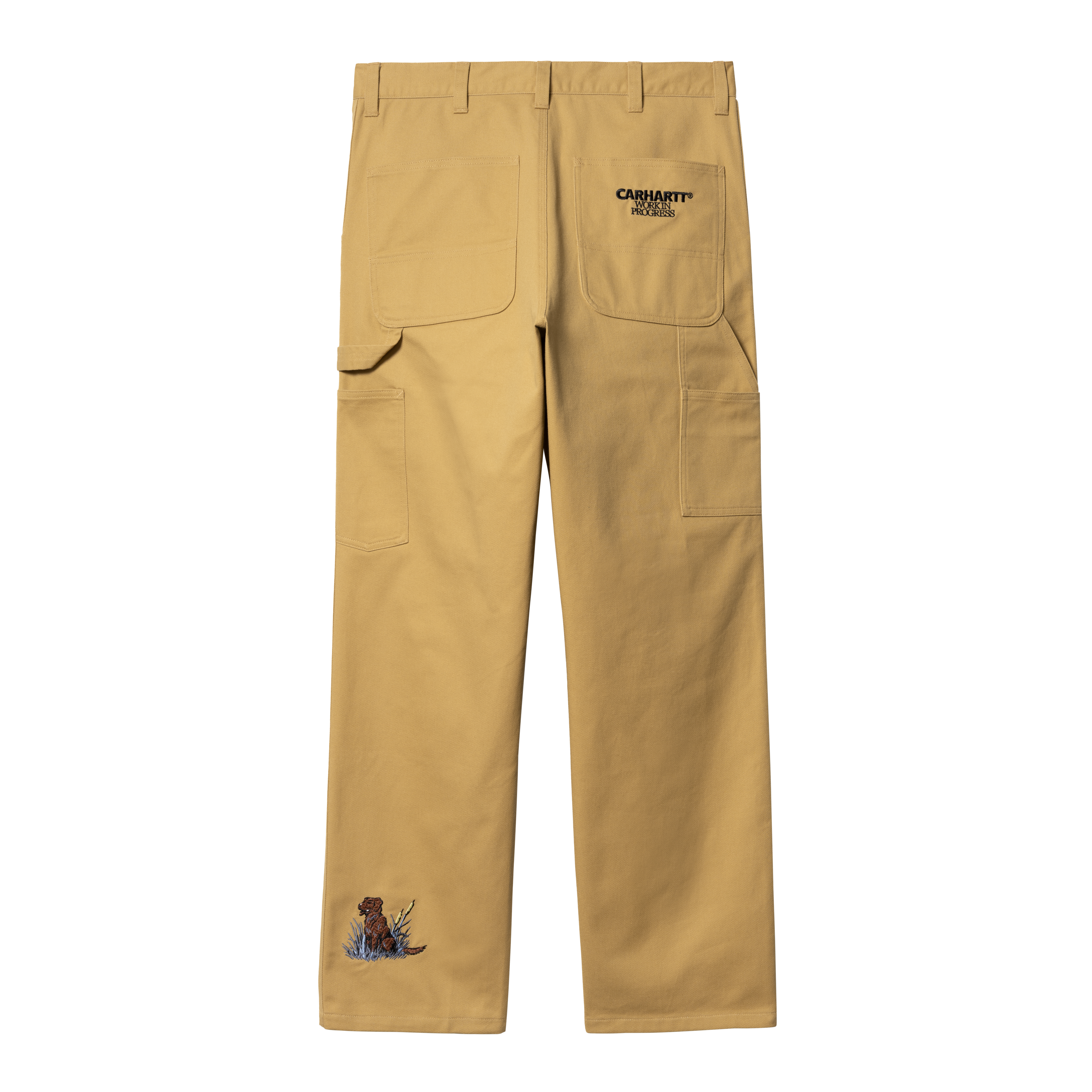 Carhartt WIP Ducks Single Knee Pant in Beige