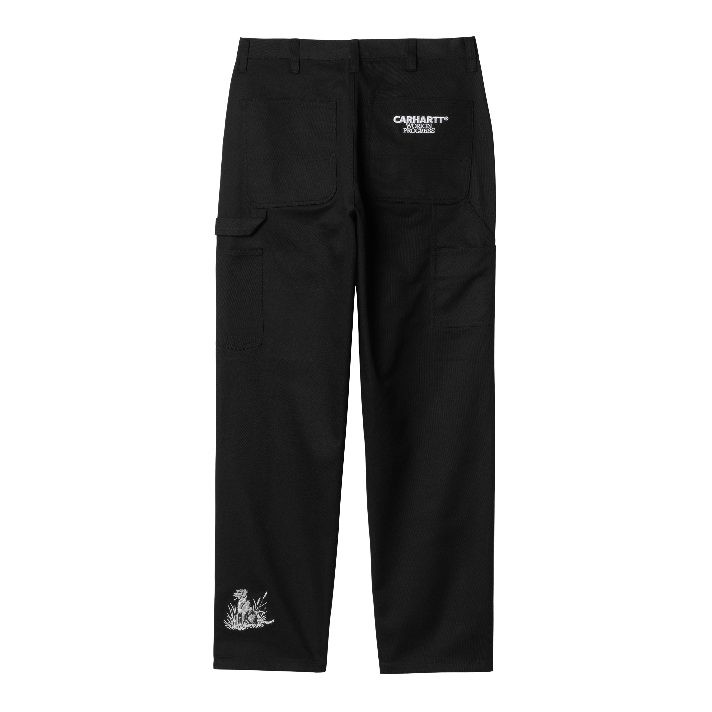 Carhartt WIP Ducks Single Knee Pant en Negro