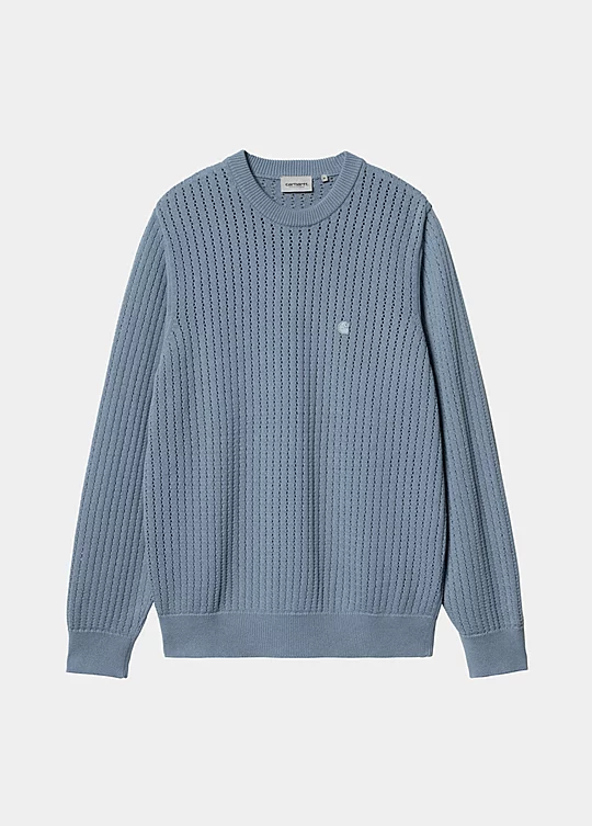 Carhartt WIP Calen Sweater in Blau