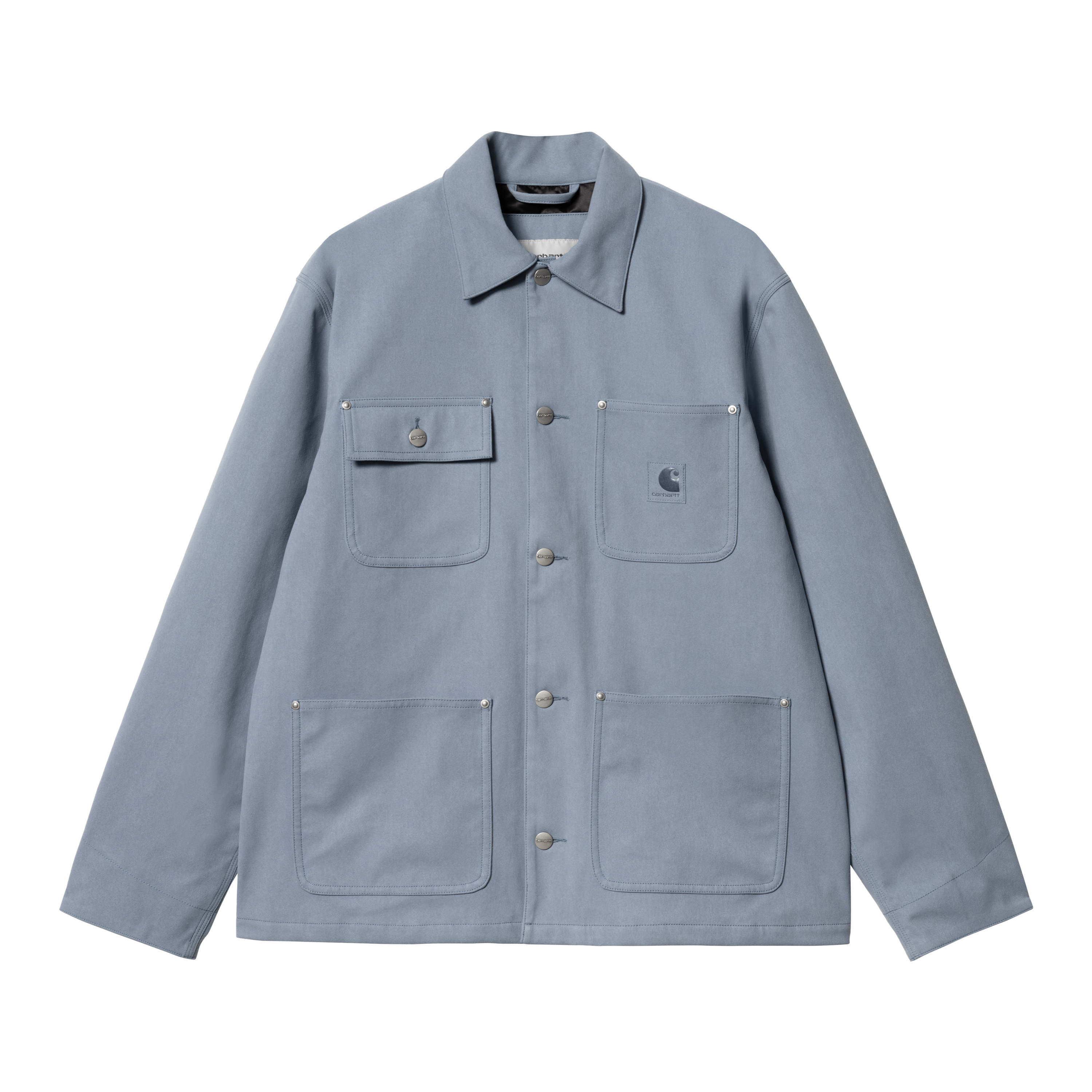 Carhartt WIP Artificial Suede Michigan Coat in Blau