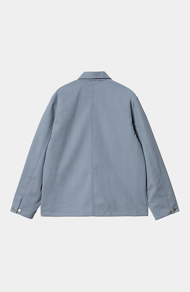 Carhartt WIP Artificial Suede Michigan Coat, Dove Grey Carhartt WIP Artificial Suede Michigan Coat, Dove Grey