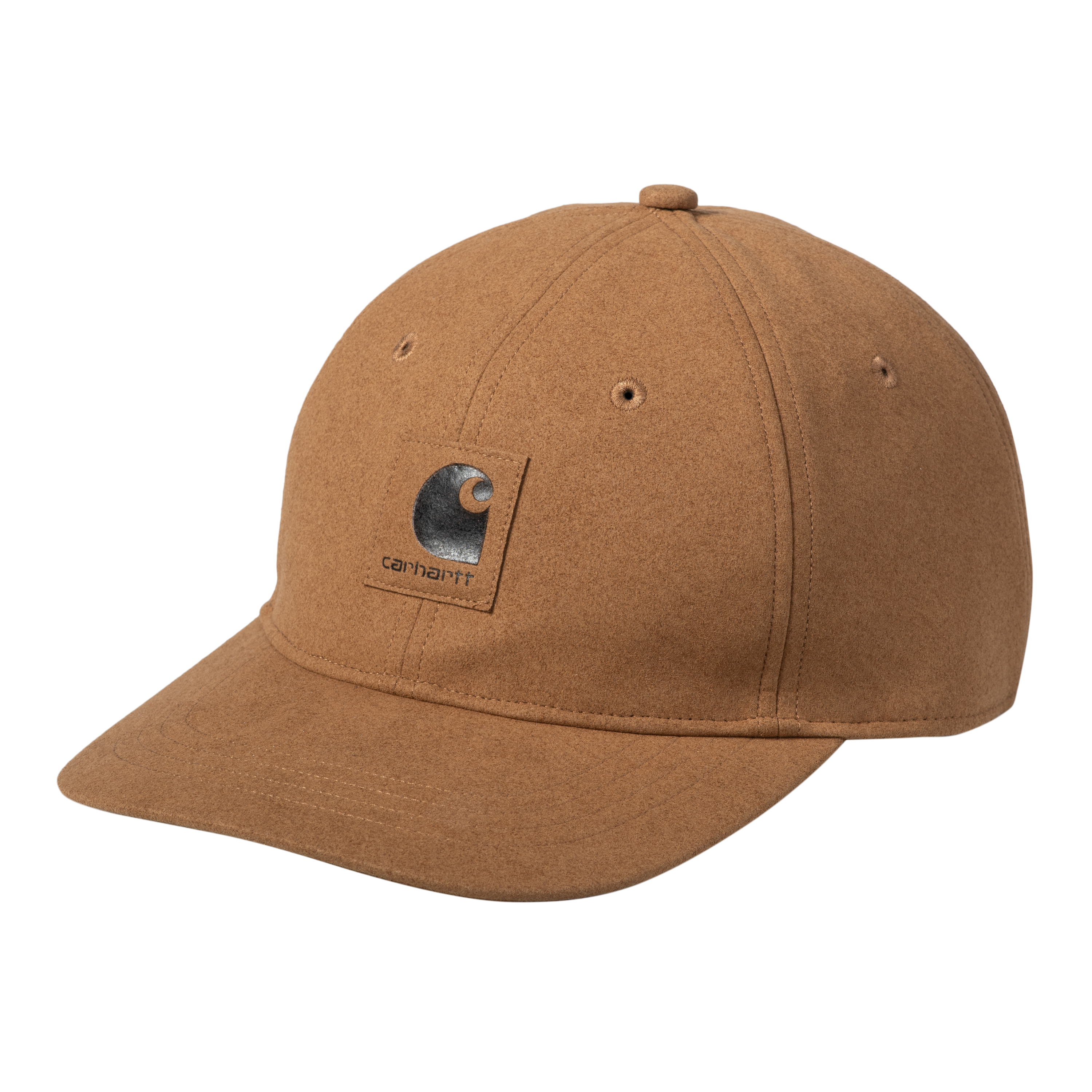 Carhartt WIP Artificial Suede Cap in Marrone