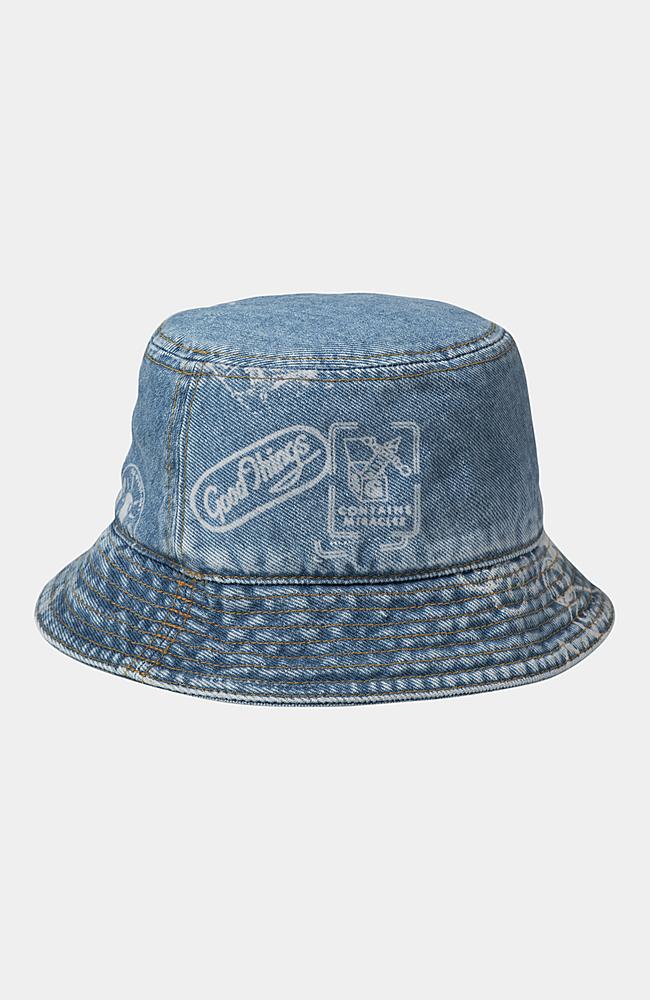 ハット CARHARTT STAMP BUCKET HAT SA089 Carhartt WIP Stamp Bucket Hat, Stamp Print, Blue | Official