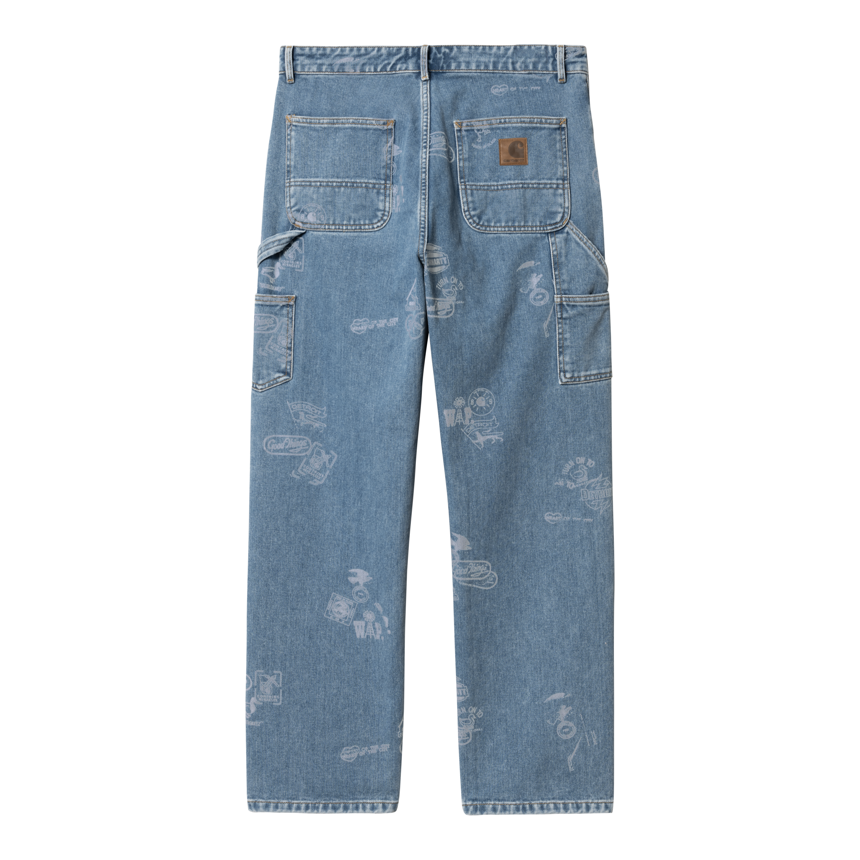 Carhartt WIP Women’s Stamp Pant in Blu