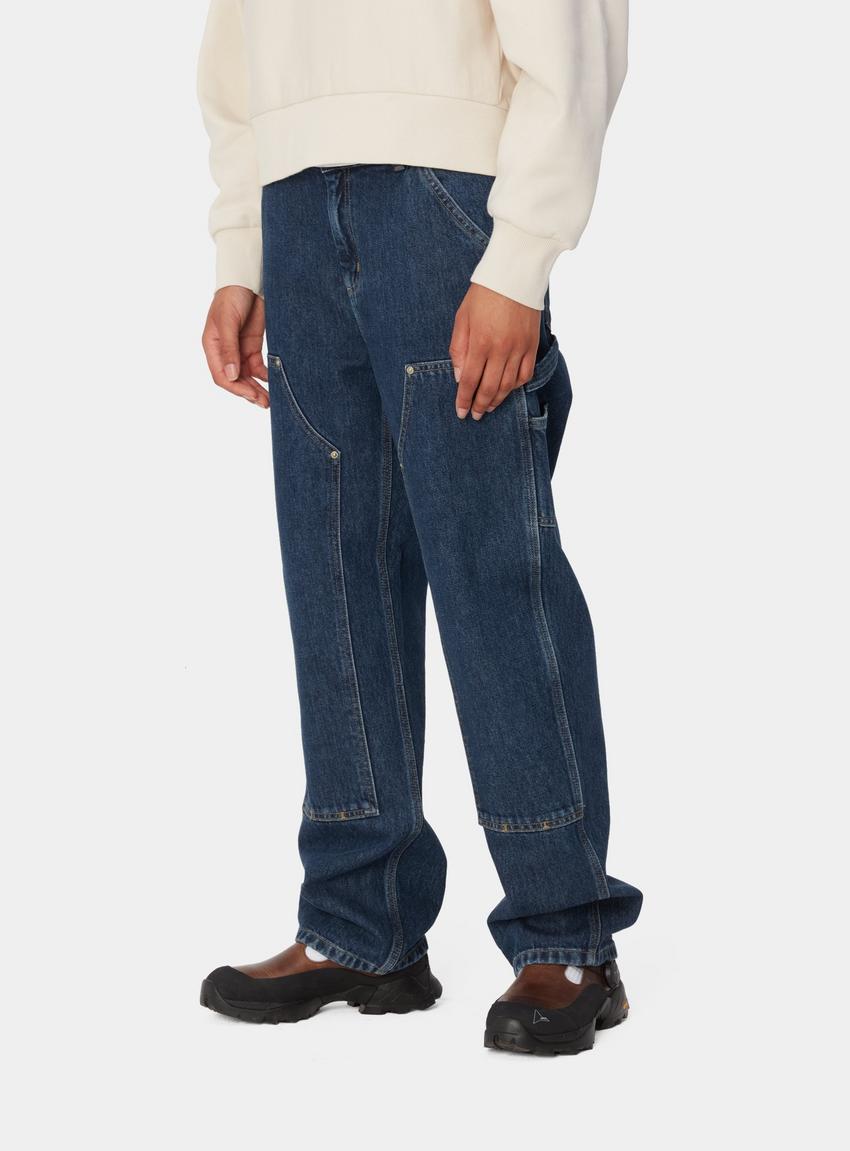 Carhartt WIP W' Nashua Double Knee Pant, Blue | Official Carhartt WIP W' Nashua Double Knee Pant, Blue | Official
