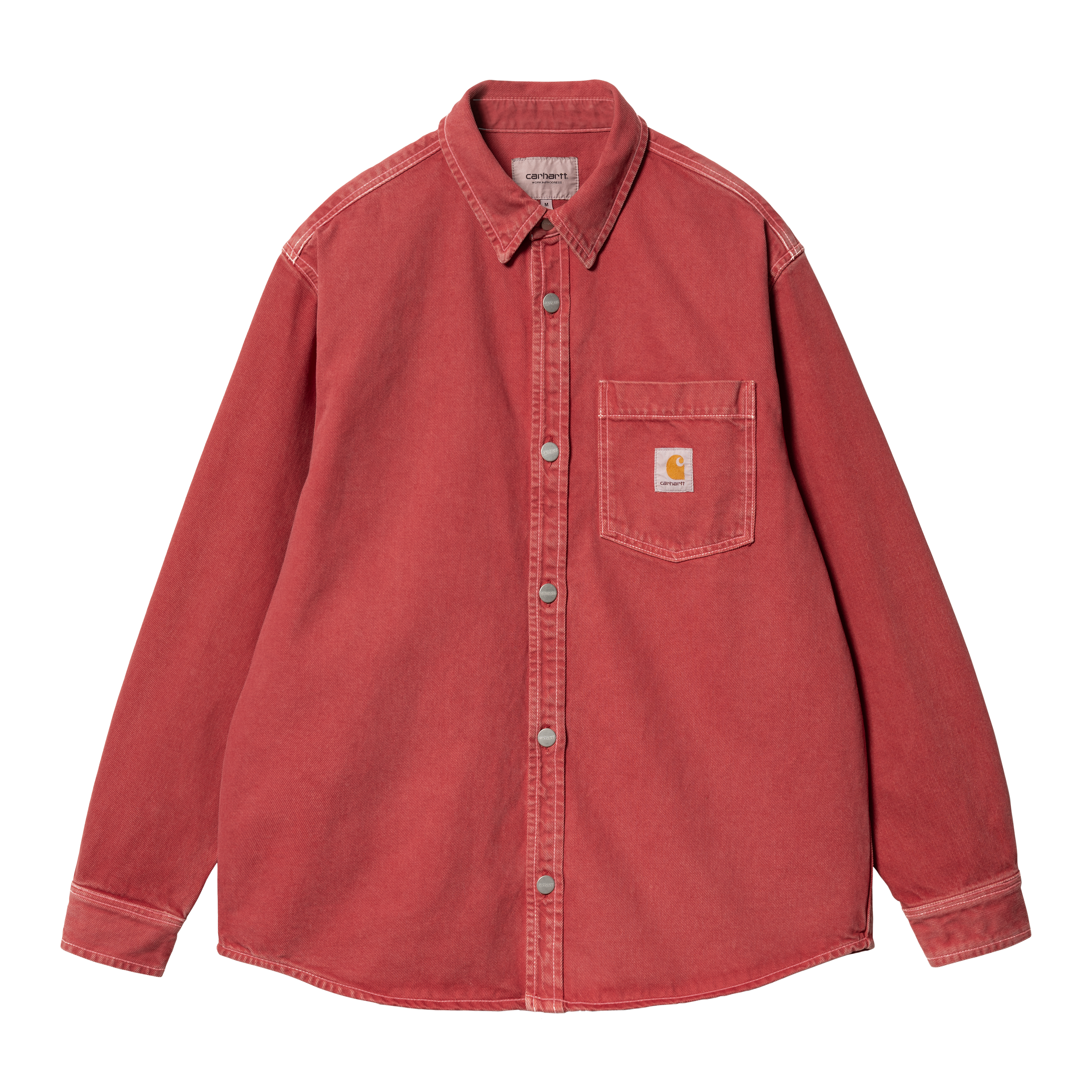 Carhartt WIP George Shirt Jac in Rot