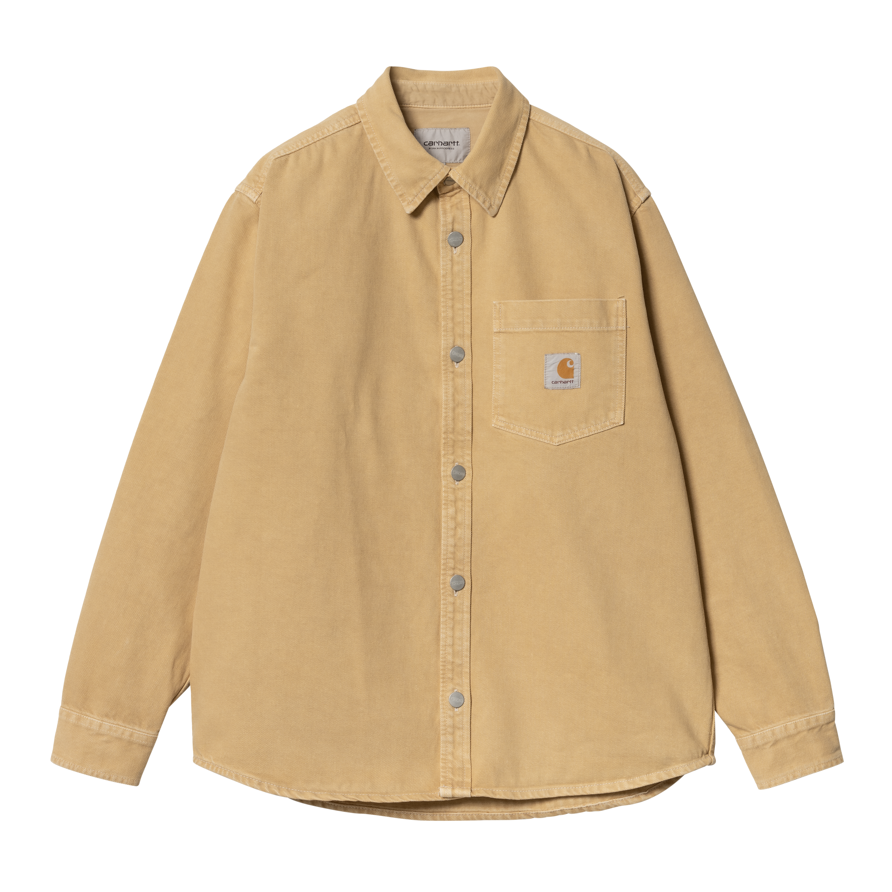 Carhartt WIP George Shirt Jac in Beige