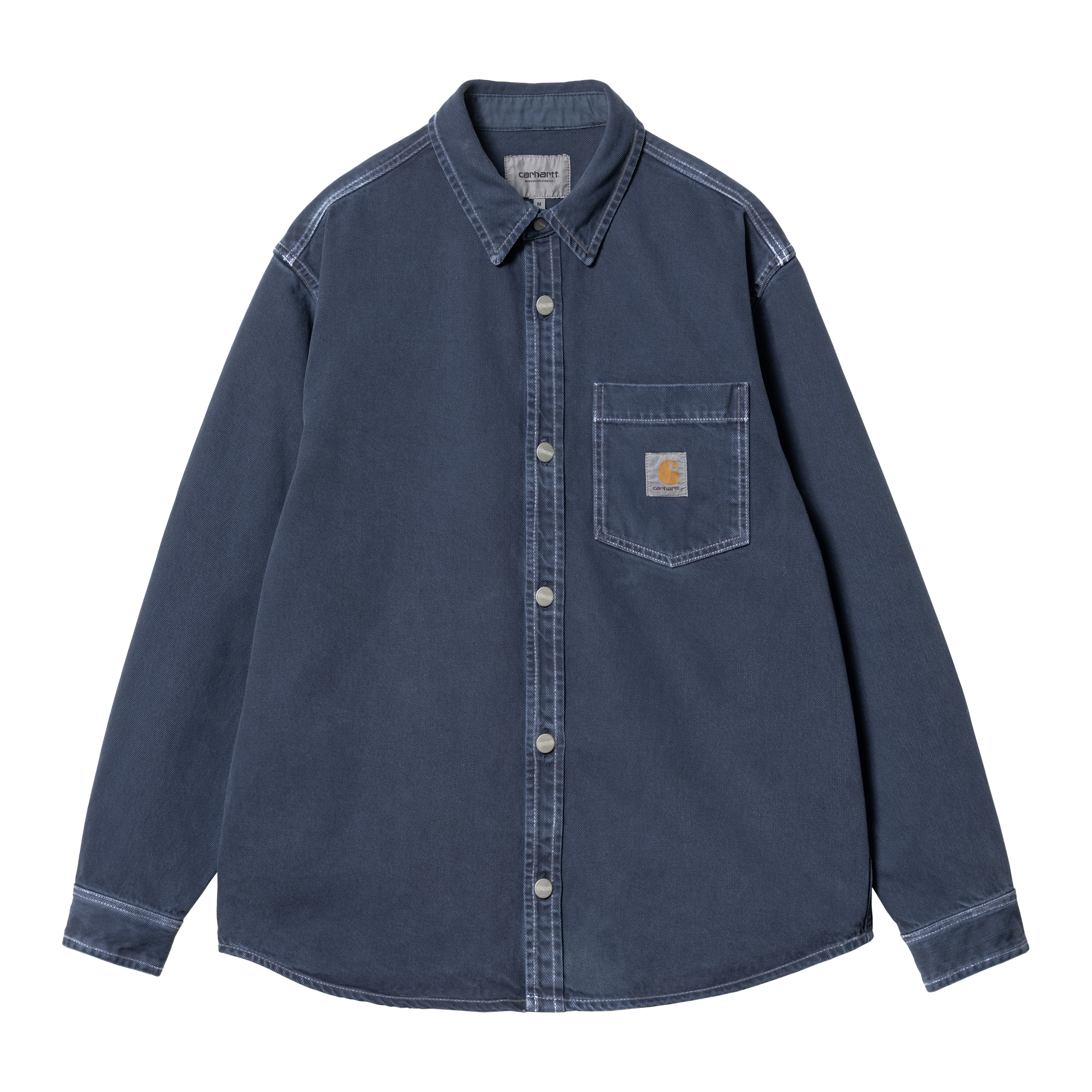 Carhartt WIP George Shirt Jac in Blau