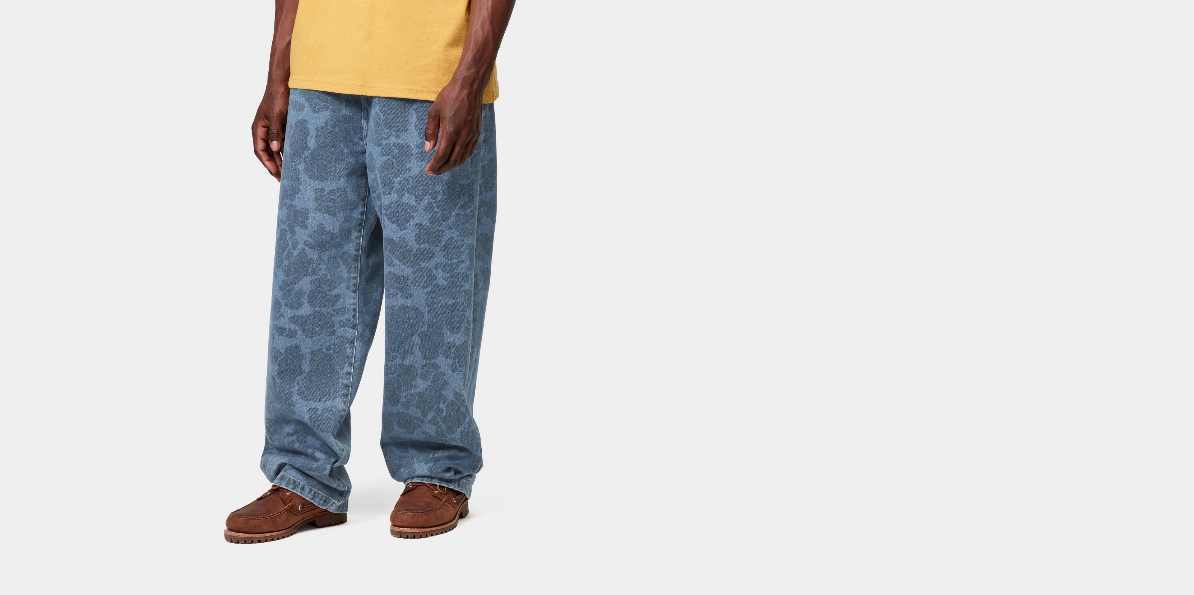 Carhartt DUCK LANDON PANT - Camo 30インチ Carhartt WIP Duck Camo Landon Pant in Bleached Black