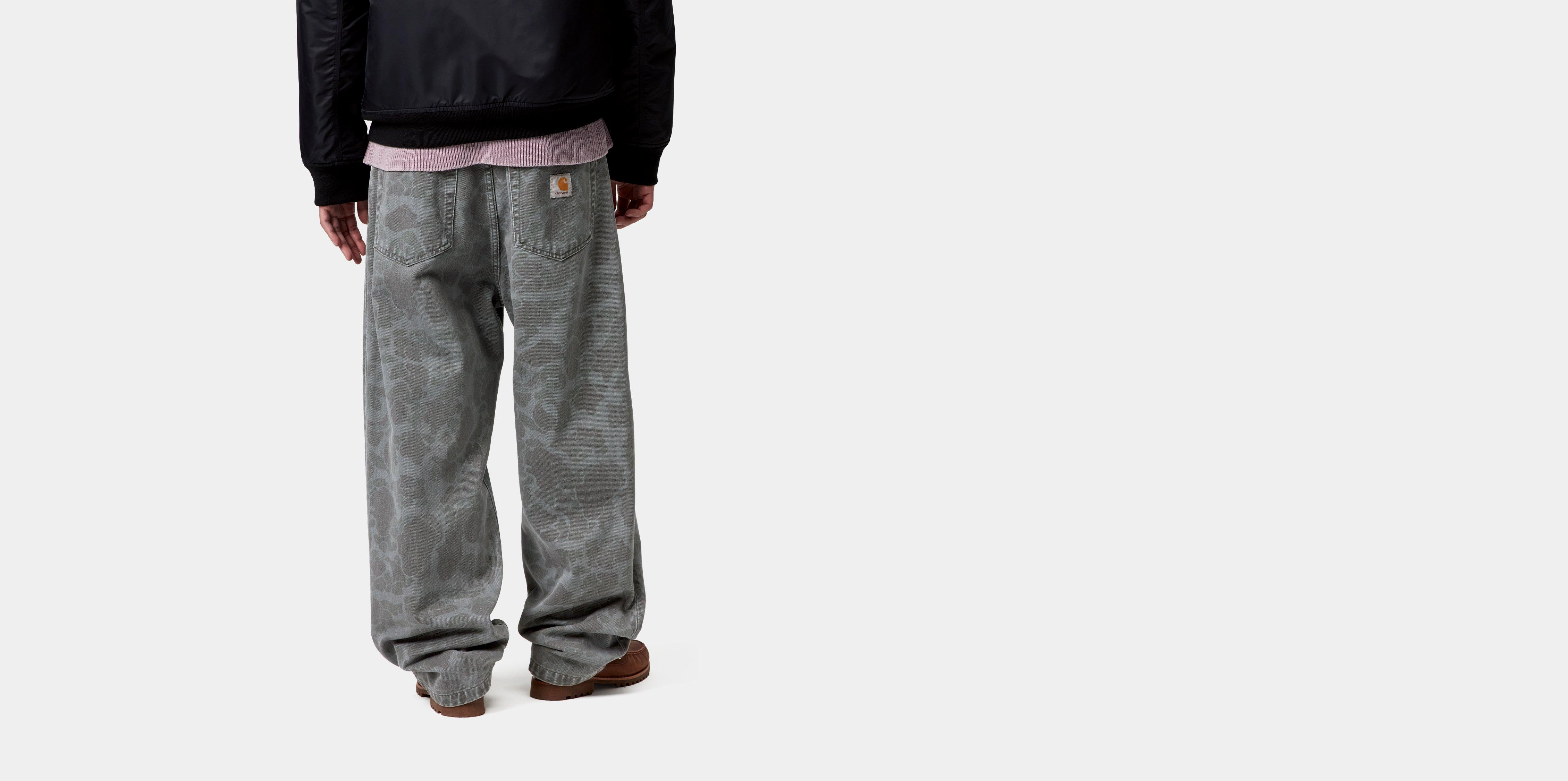 Carhartt WIP Duck Landon Pant, Camo Duck, Black | Official