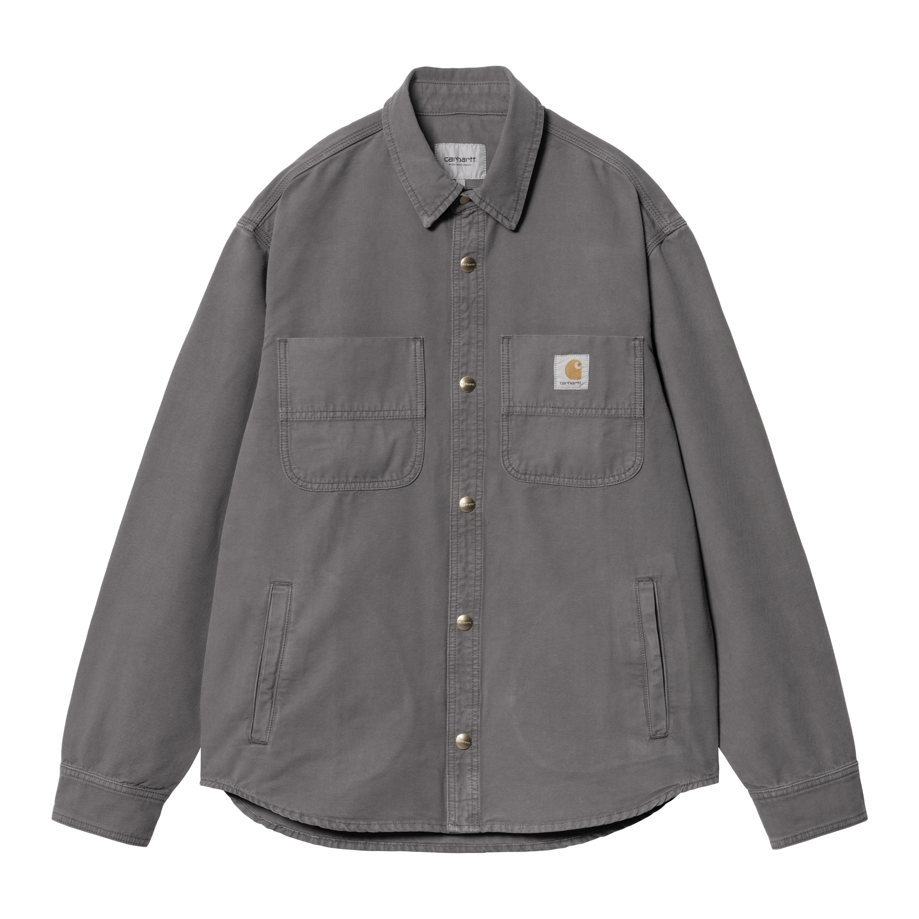 Carhartt WIP Conro Shirt Jac em Cinzento