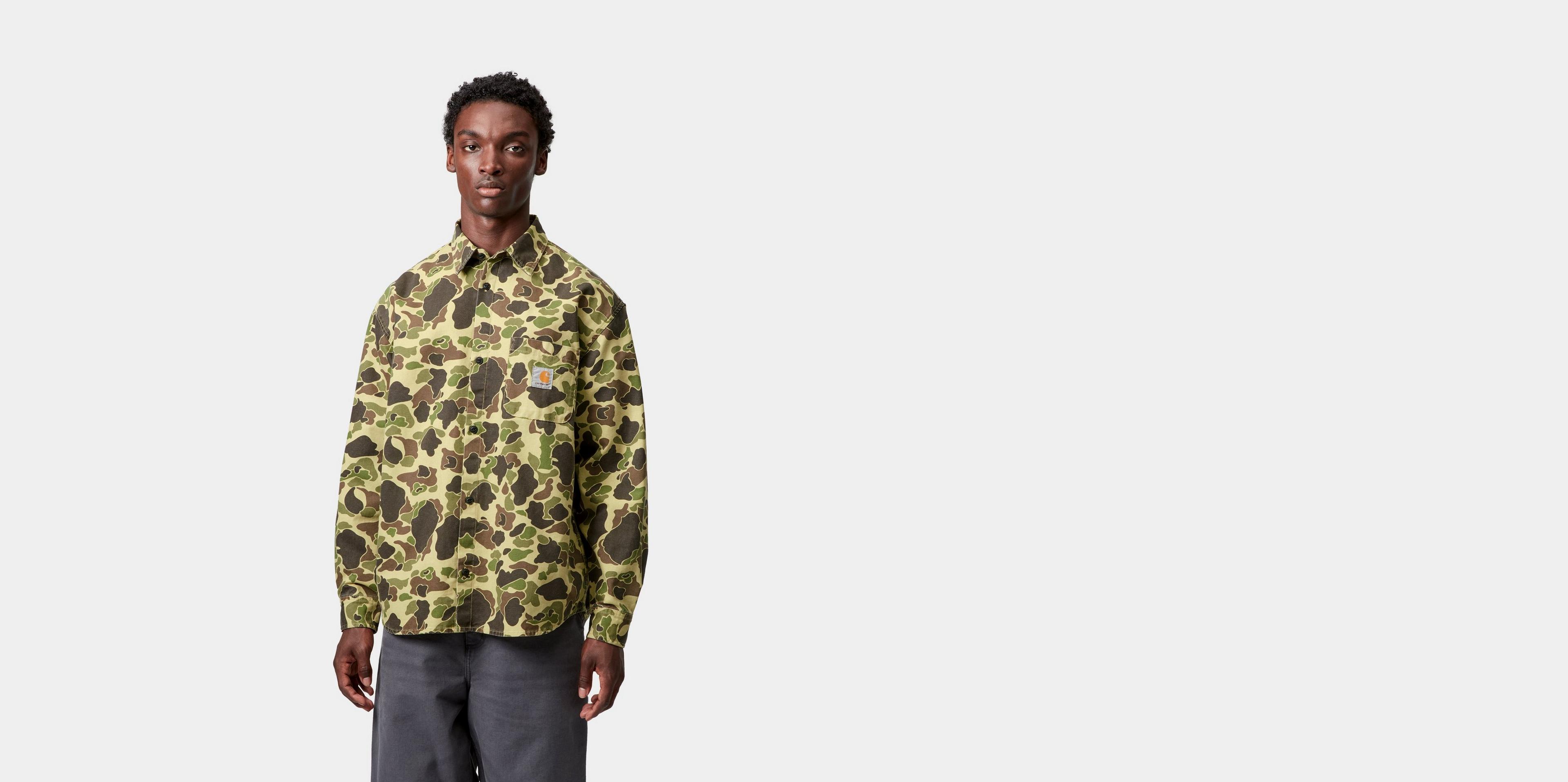 [CARHARTTWIP] L/S DUCK SHIRT ★大人気★ Carhartt / カーハート ダブリューアイピー L/S DUCK SHIRT