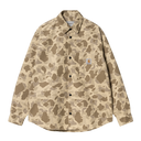シャツ CARHARTT L/S DUCK SHIRT SA477 Carhartt WIP L/S Duck Shirt, Camo Duck, Green | Official