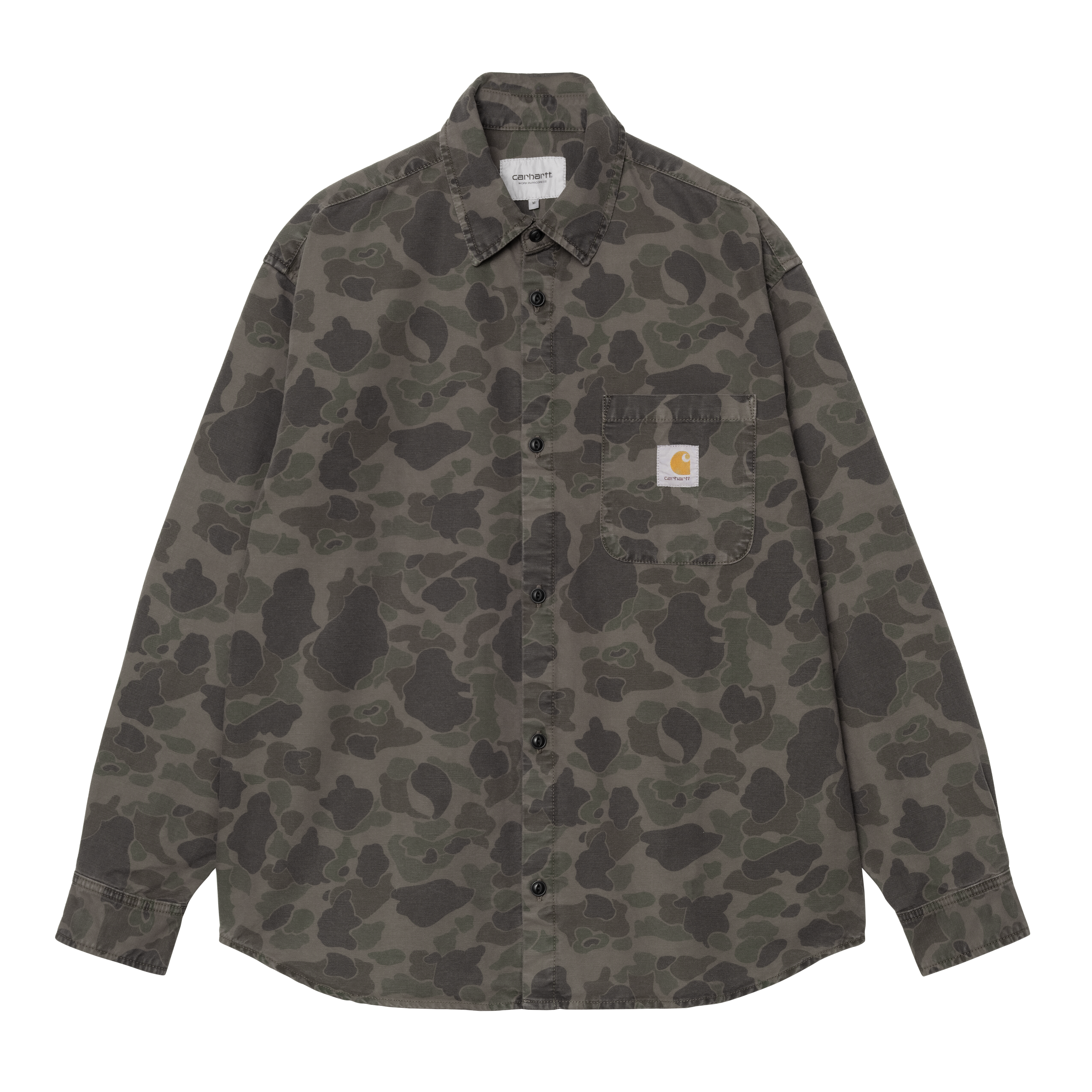 Carhartt WIP Long Sleeve Duck Shirt in