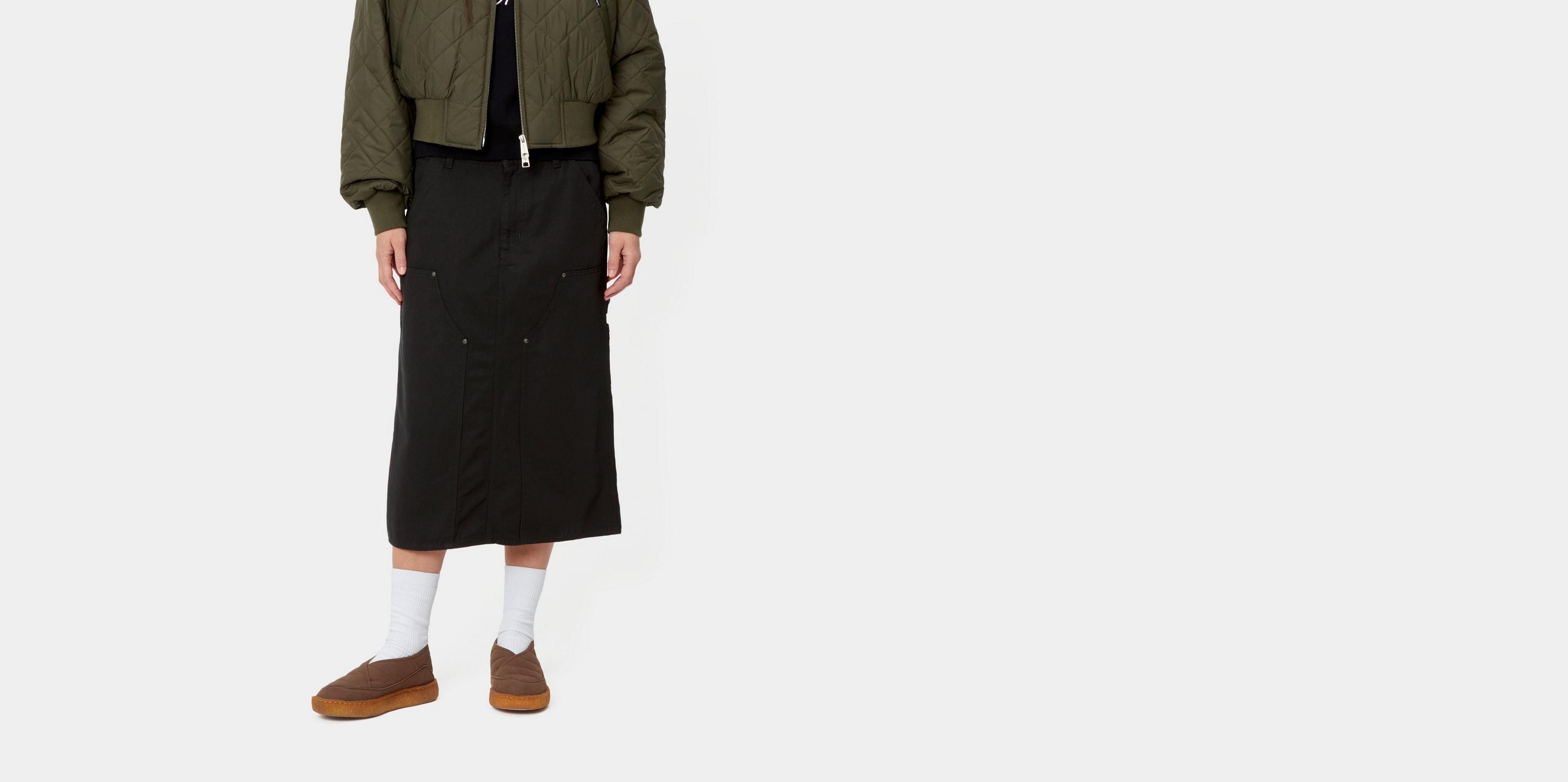 H*a様 S double knee fray skirt THEREDTHRE THEREDTHREAD / ザレッドスレッド】S double knee fray skirt