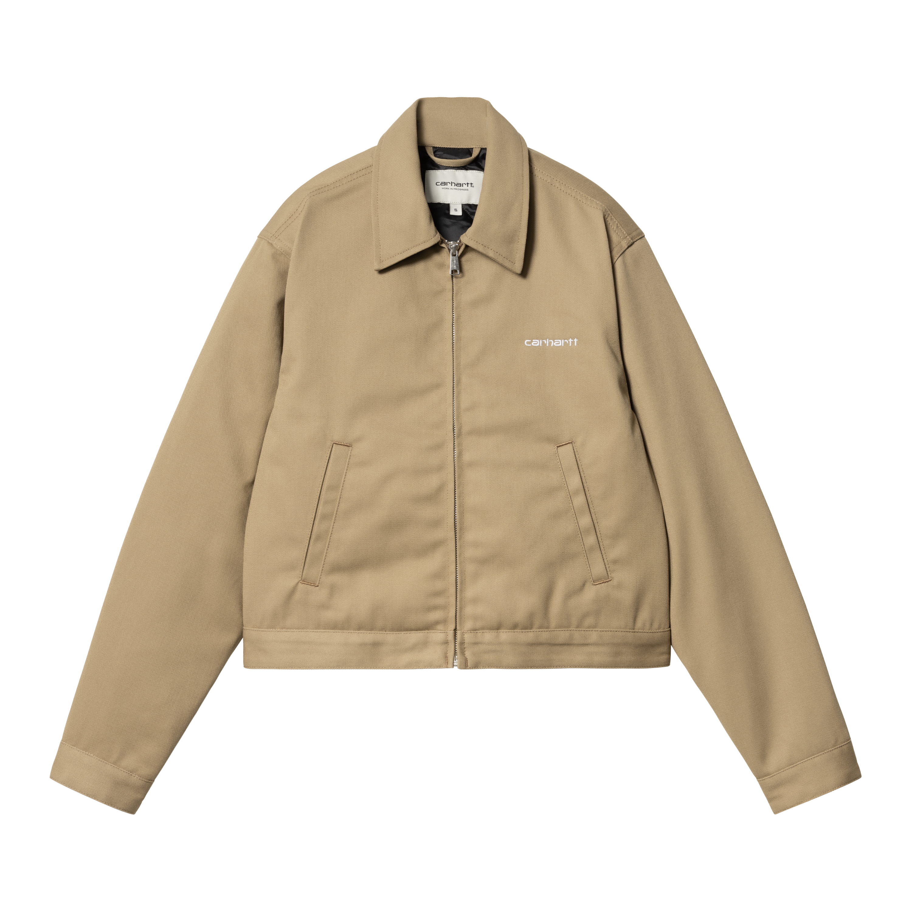 Carhartt WIP Women’s Module Script Jacket in Beige