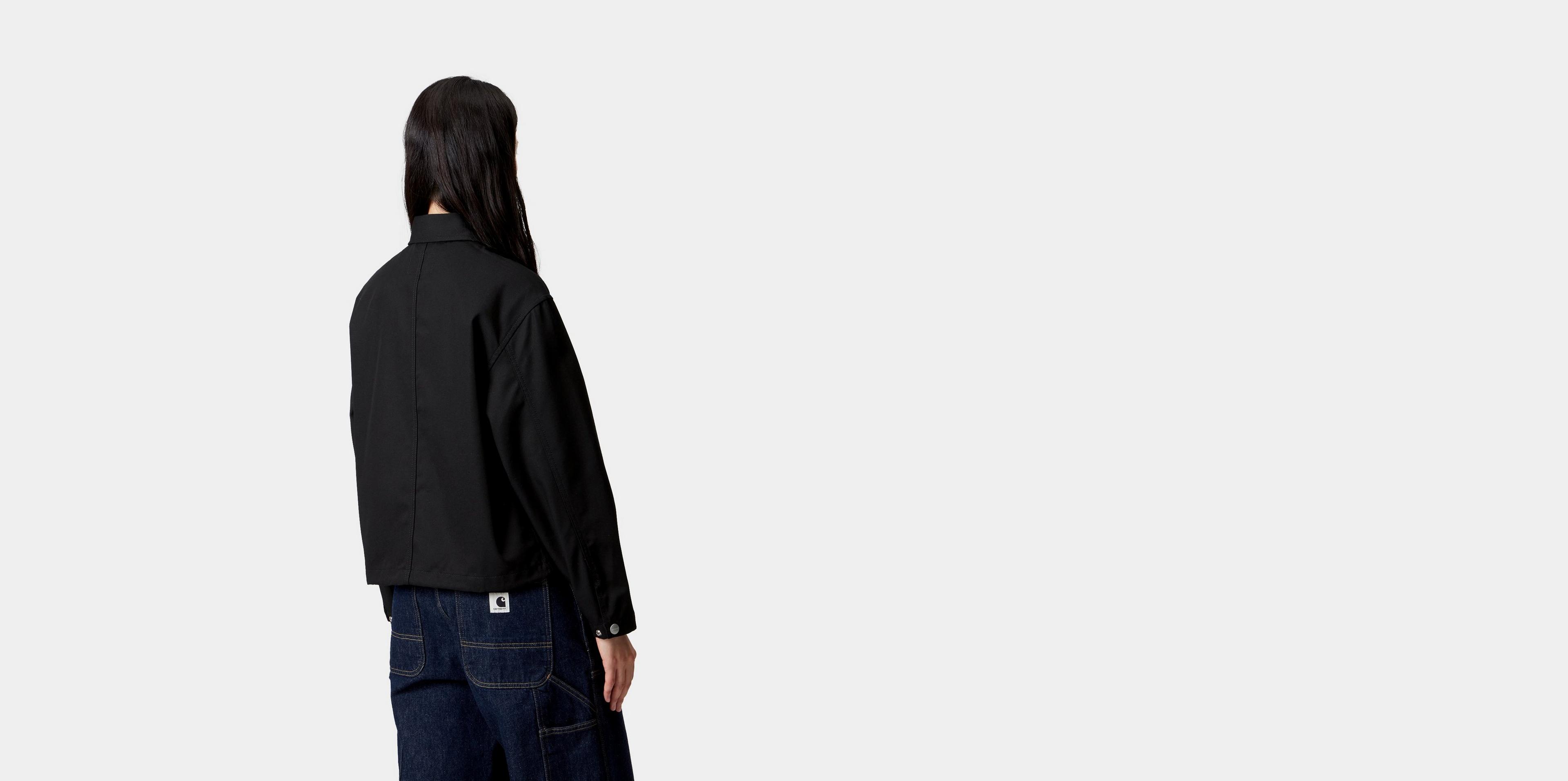 Carhartt WIP Women's Simple Shirt Jac, Black | Officiële online Shop