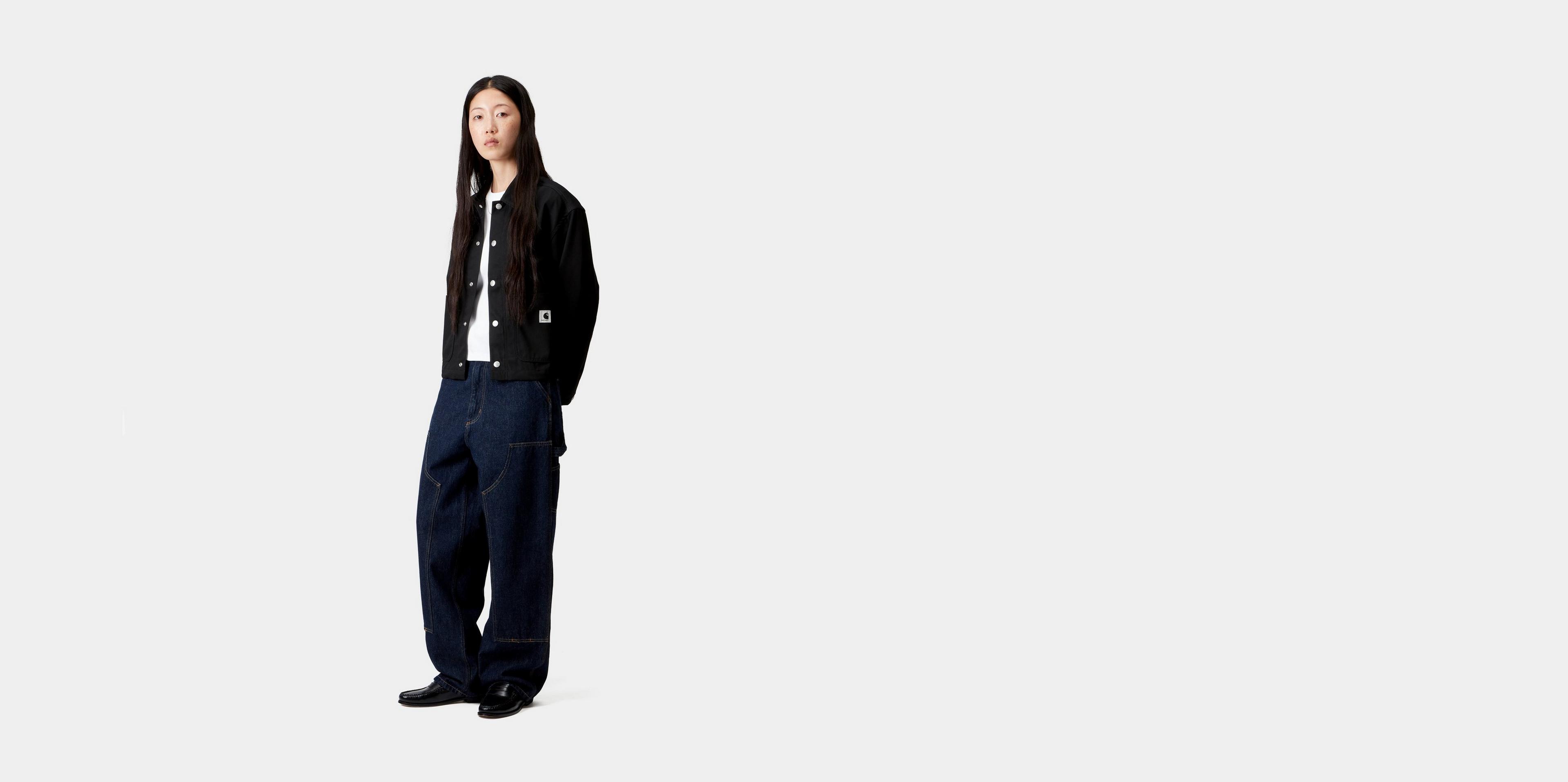 Carhartt WIP Women's Simple Shirt Jac, Black | Officiële online Shop