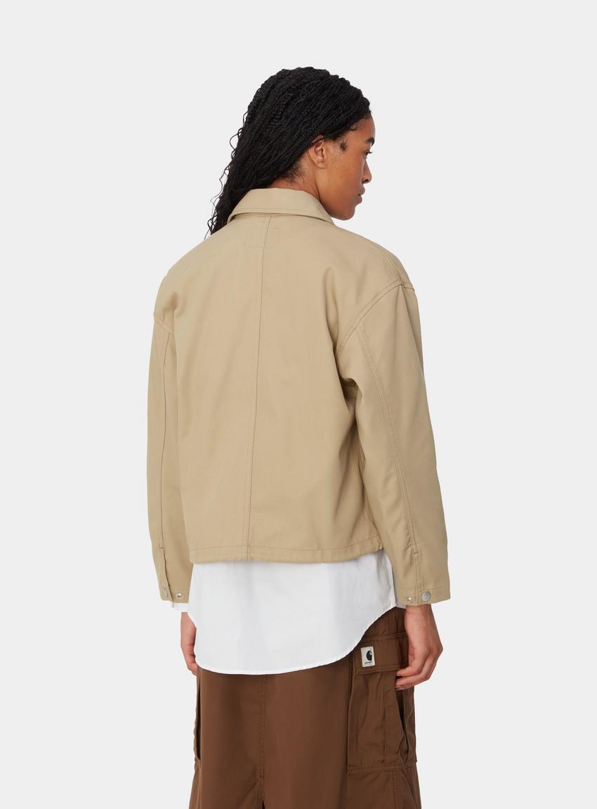 Carhartt WIP W' Simple Shirt Jac, Leather | Official Online Carhartt WIP W' Simple Shirt Jac, Leather | Official Online