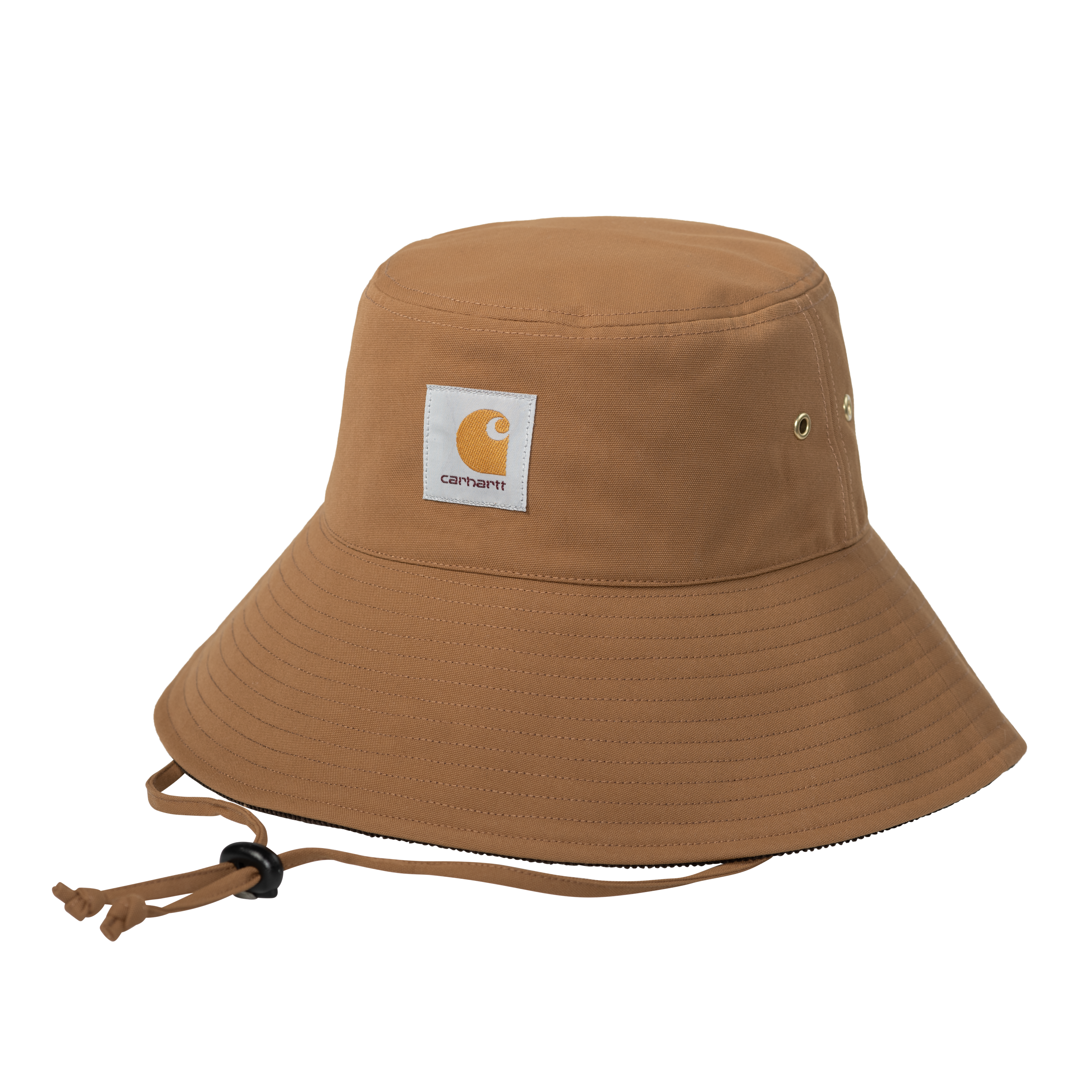 Carhartt WIP Clarton Bucket Hat in Braun