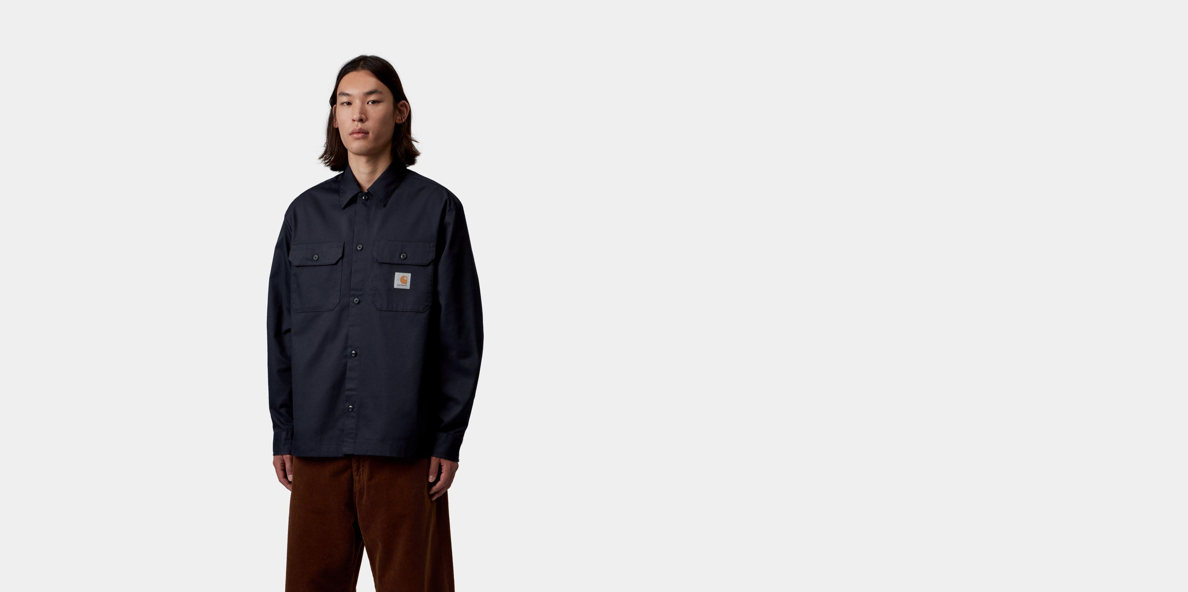 Carhartt WIP L/S Craft Shirt Dark Navy | blue | S | Men