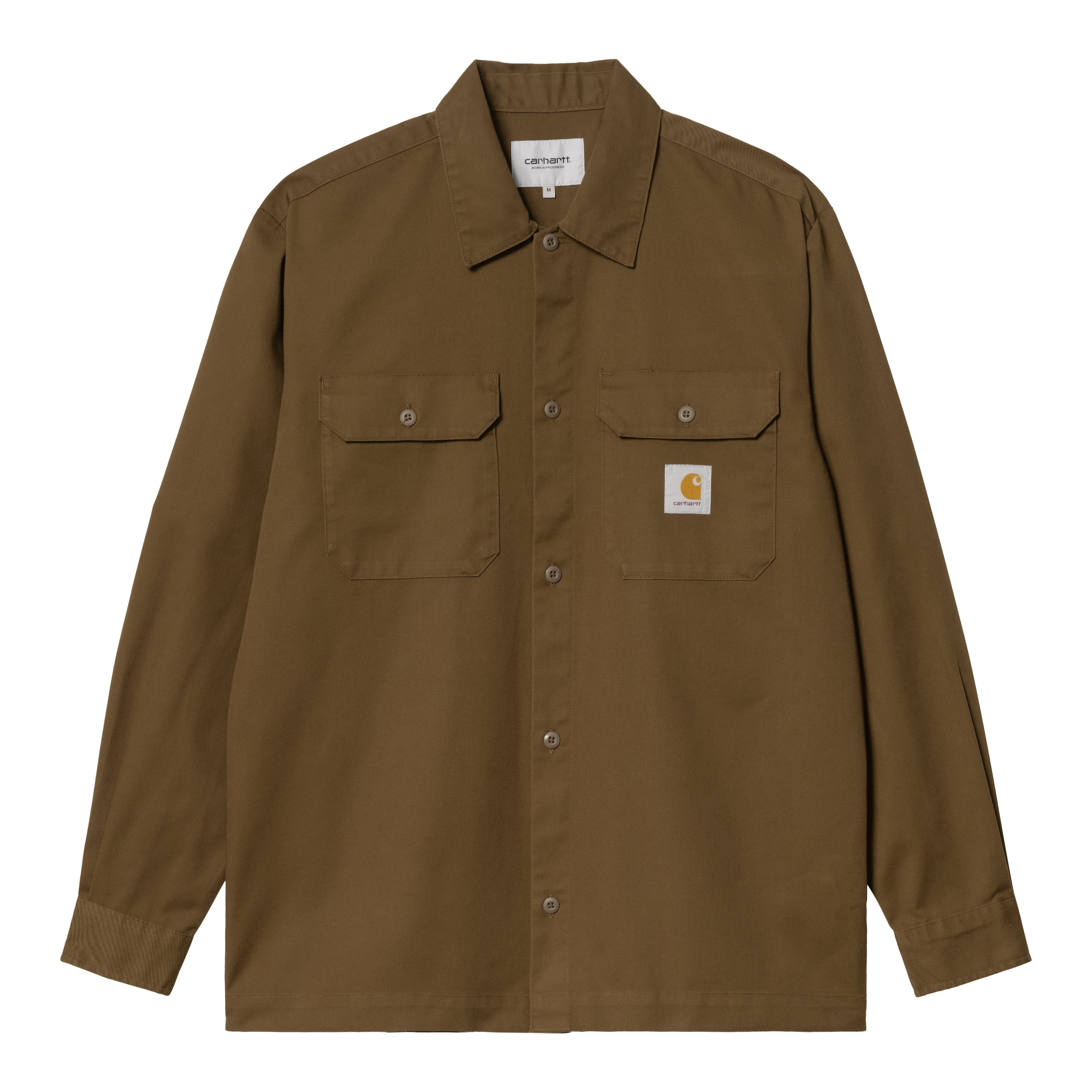 Carhartt WIP Long Sleeve Craft Shirt en Marrón