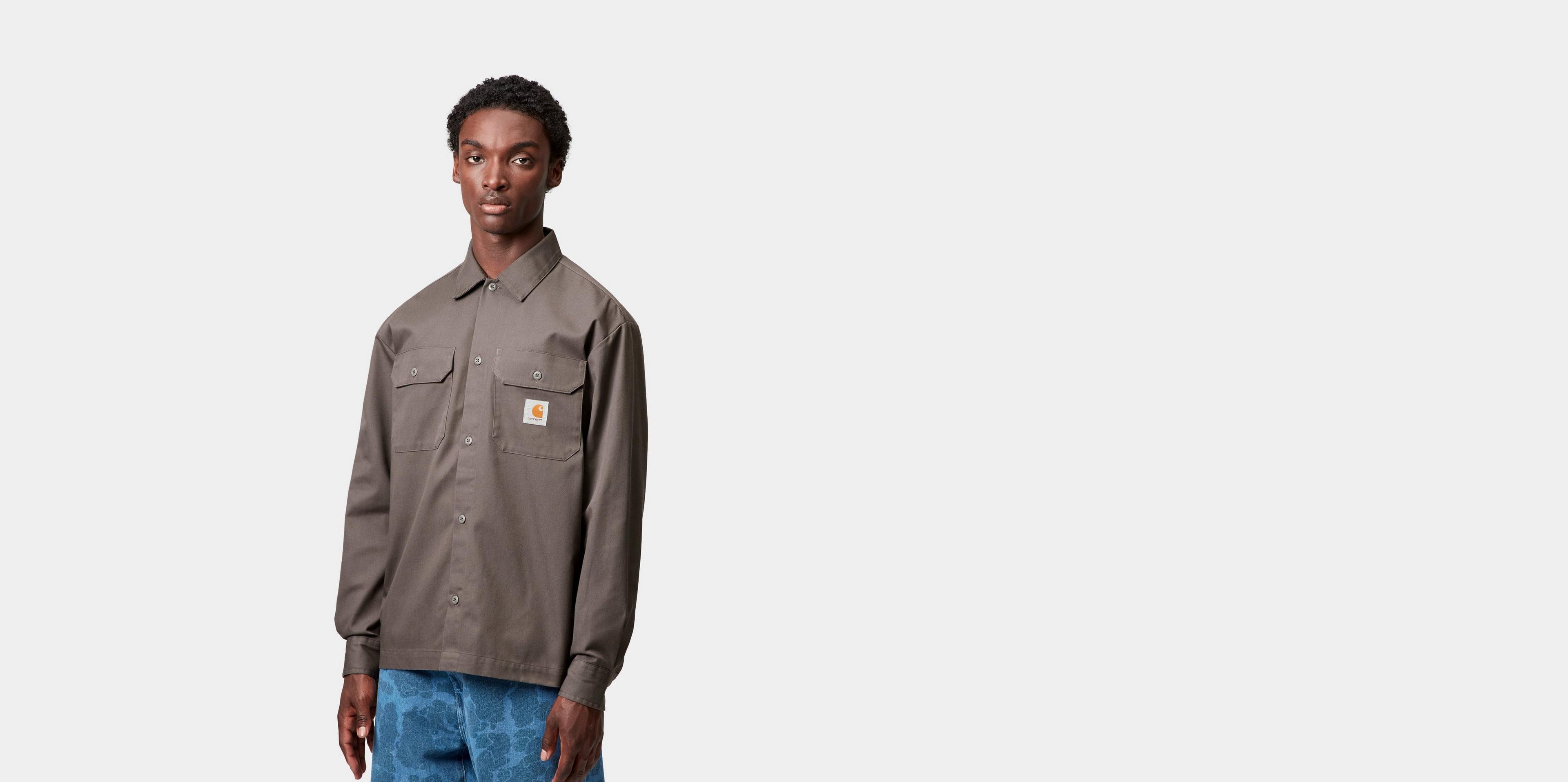 Carhartt WIP L/S Craft Shirt, Porphyry | Official Online Store