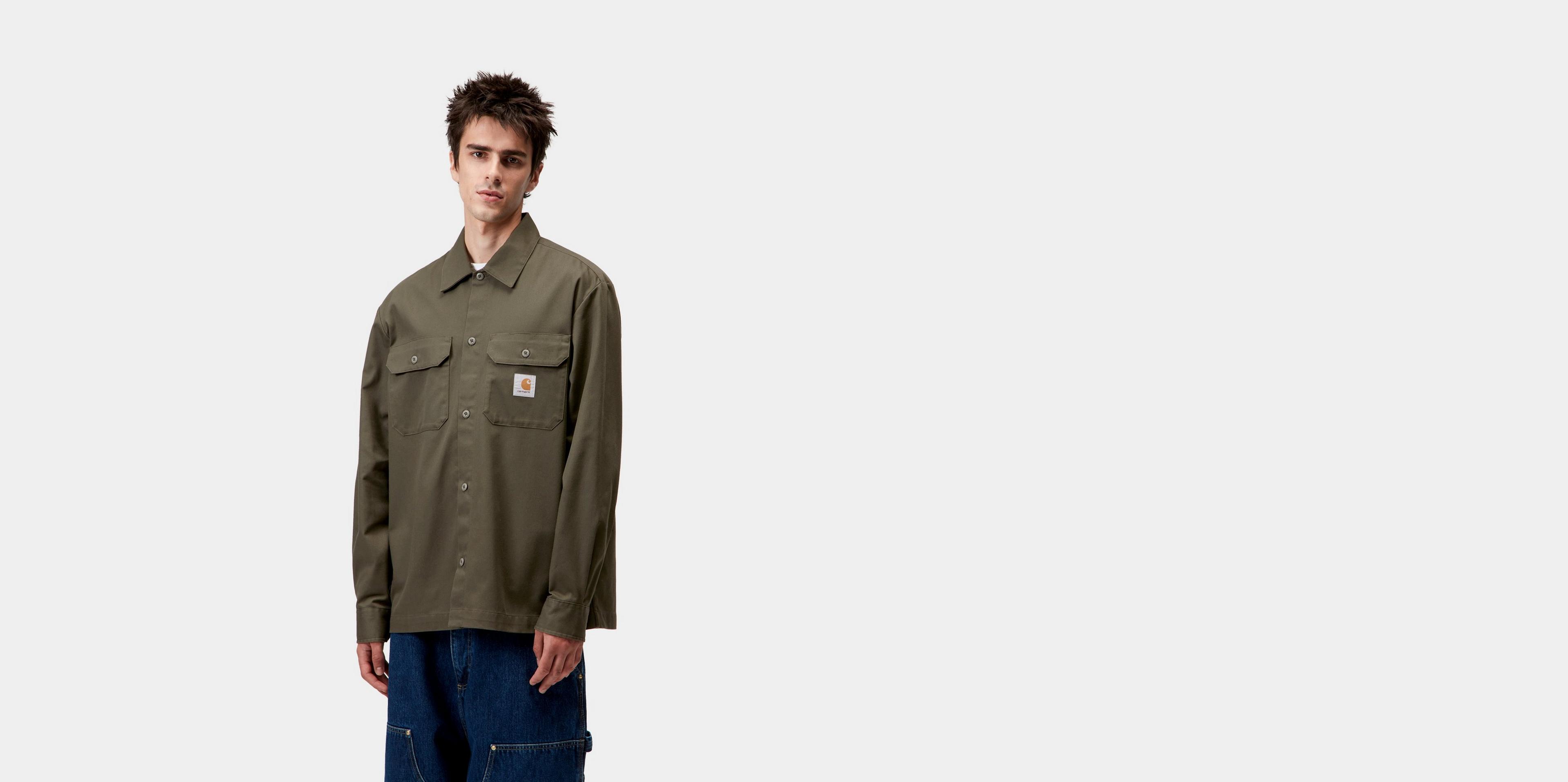 Carhartt WIP L/S Craft Shirt, Cypress | Official Online Store