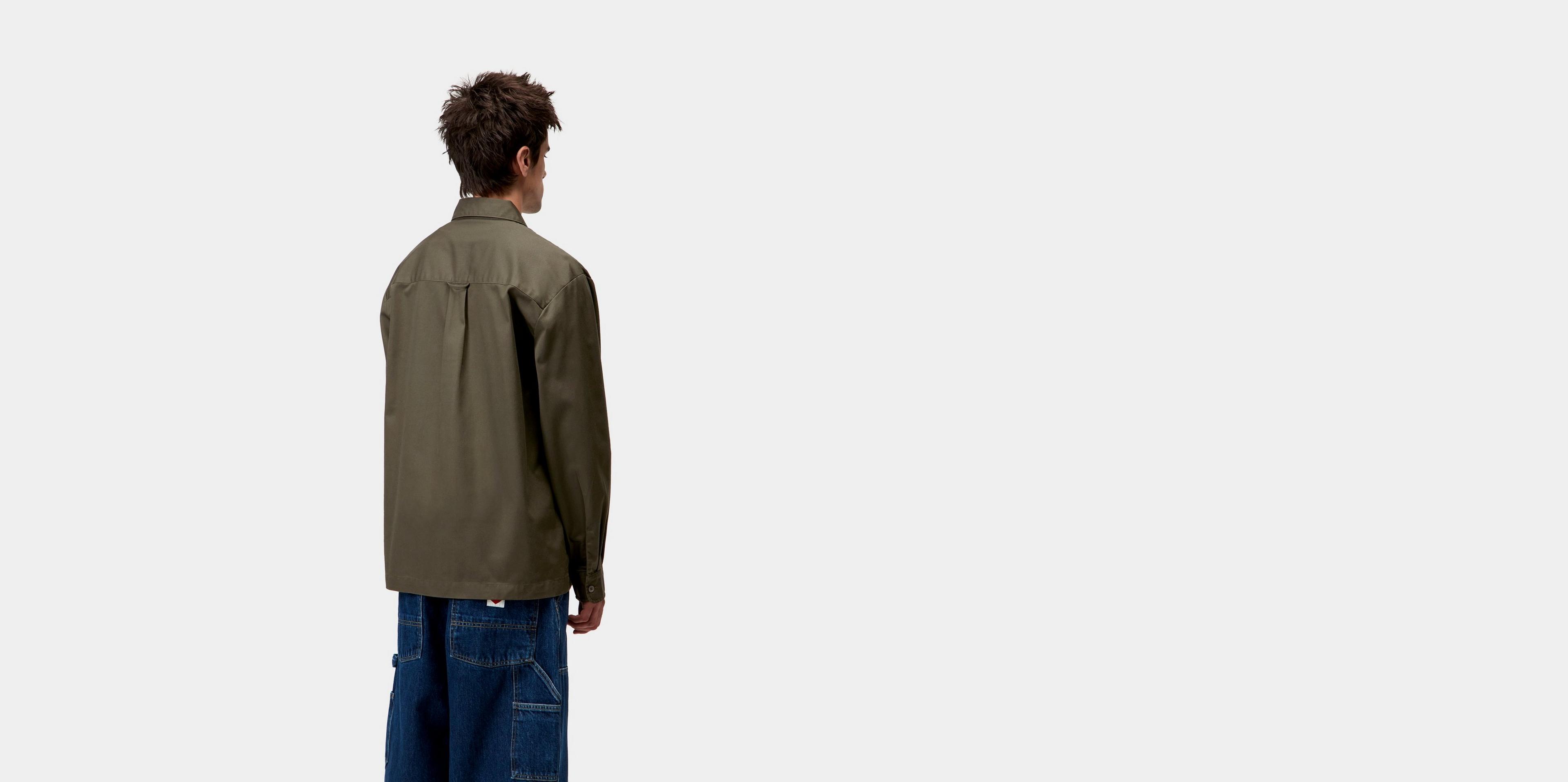 CARHARTT WIP L/S COLEWOOD SHIRT カーキ Carhartt WIP L/S Craft Shirt, Cypress | Official Online Store