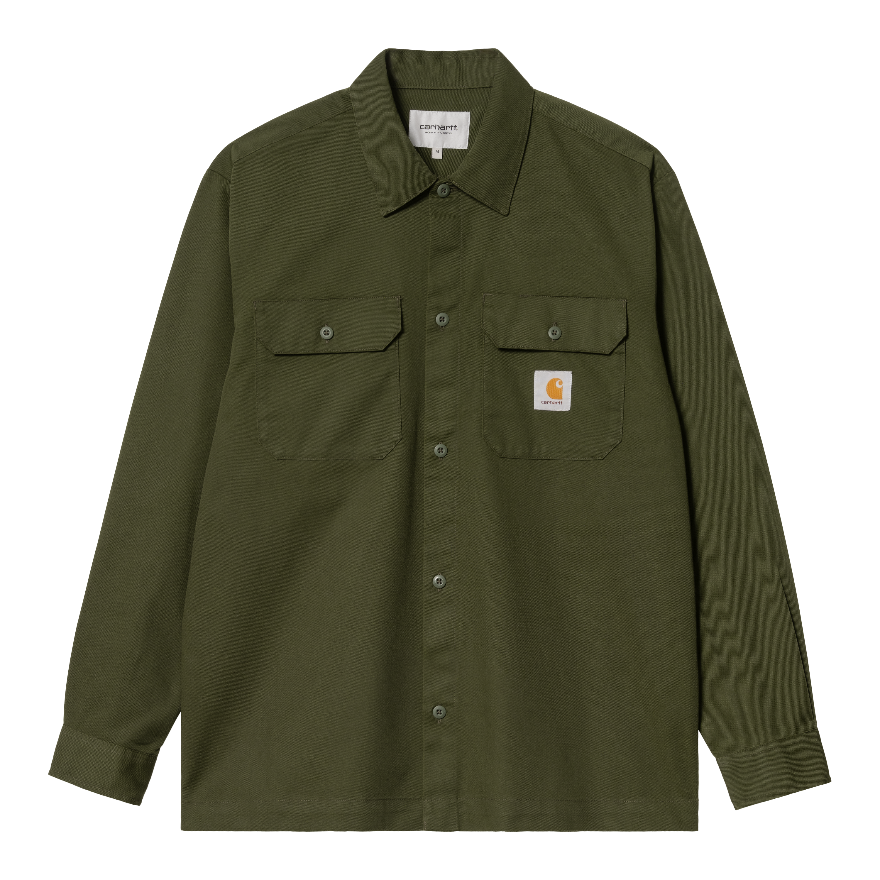 Carhartt WIP Long Sleeve Craft Shirt in Verde