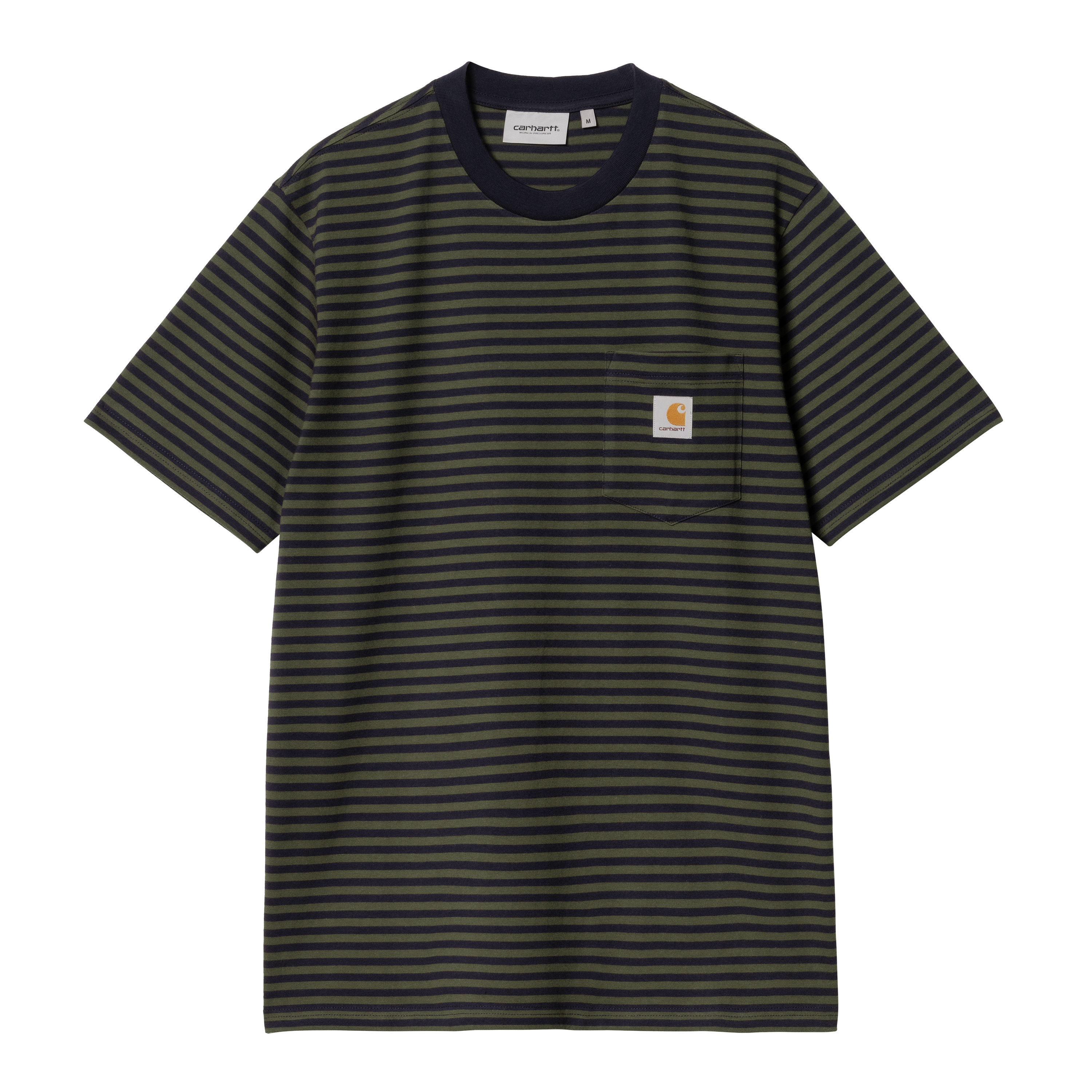 Carhartt WIP Short Sleeve Verner Pocket T-Shirt in Nero