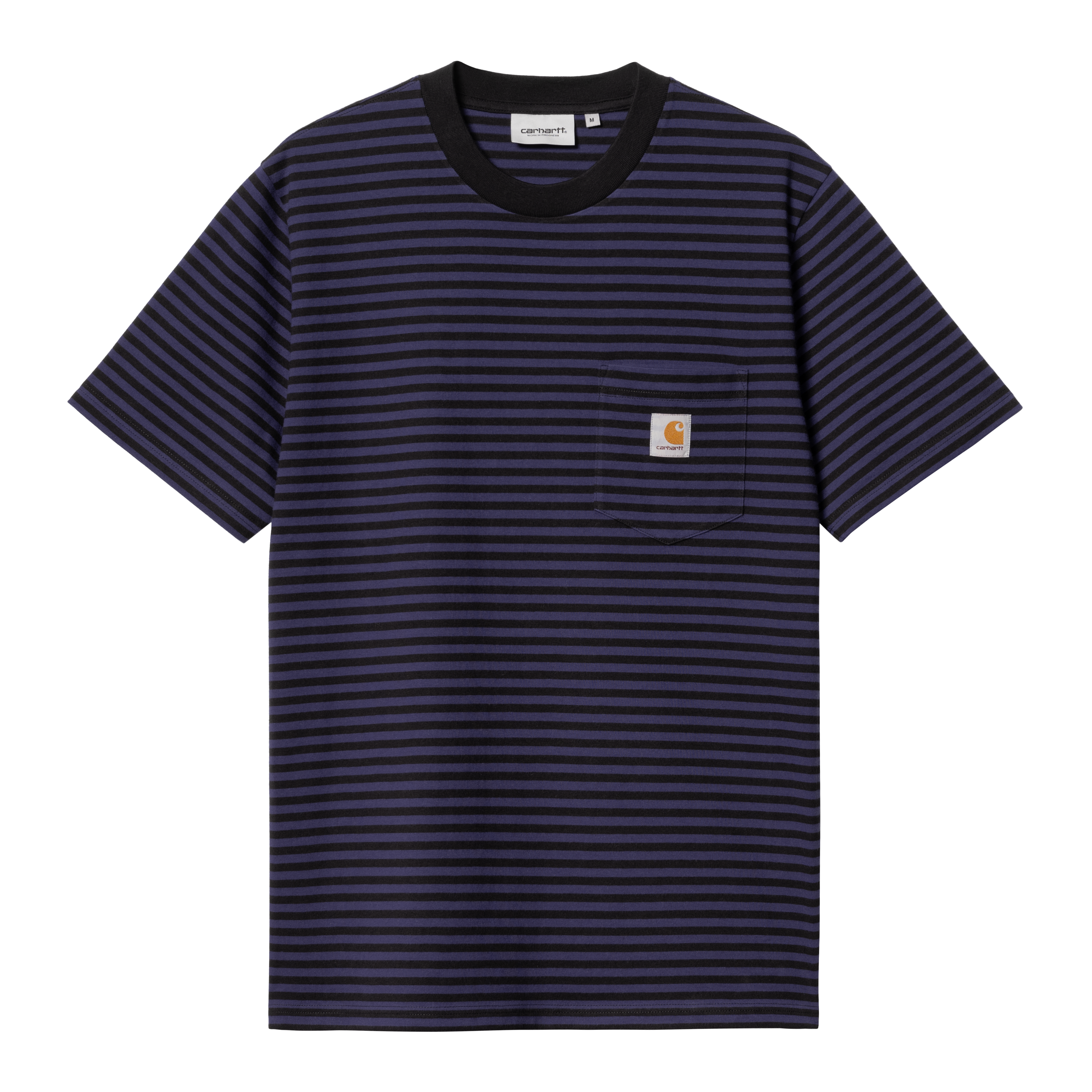 Carhartt WIP Short Sleeve Verner Pocket T-Shirt in Nero