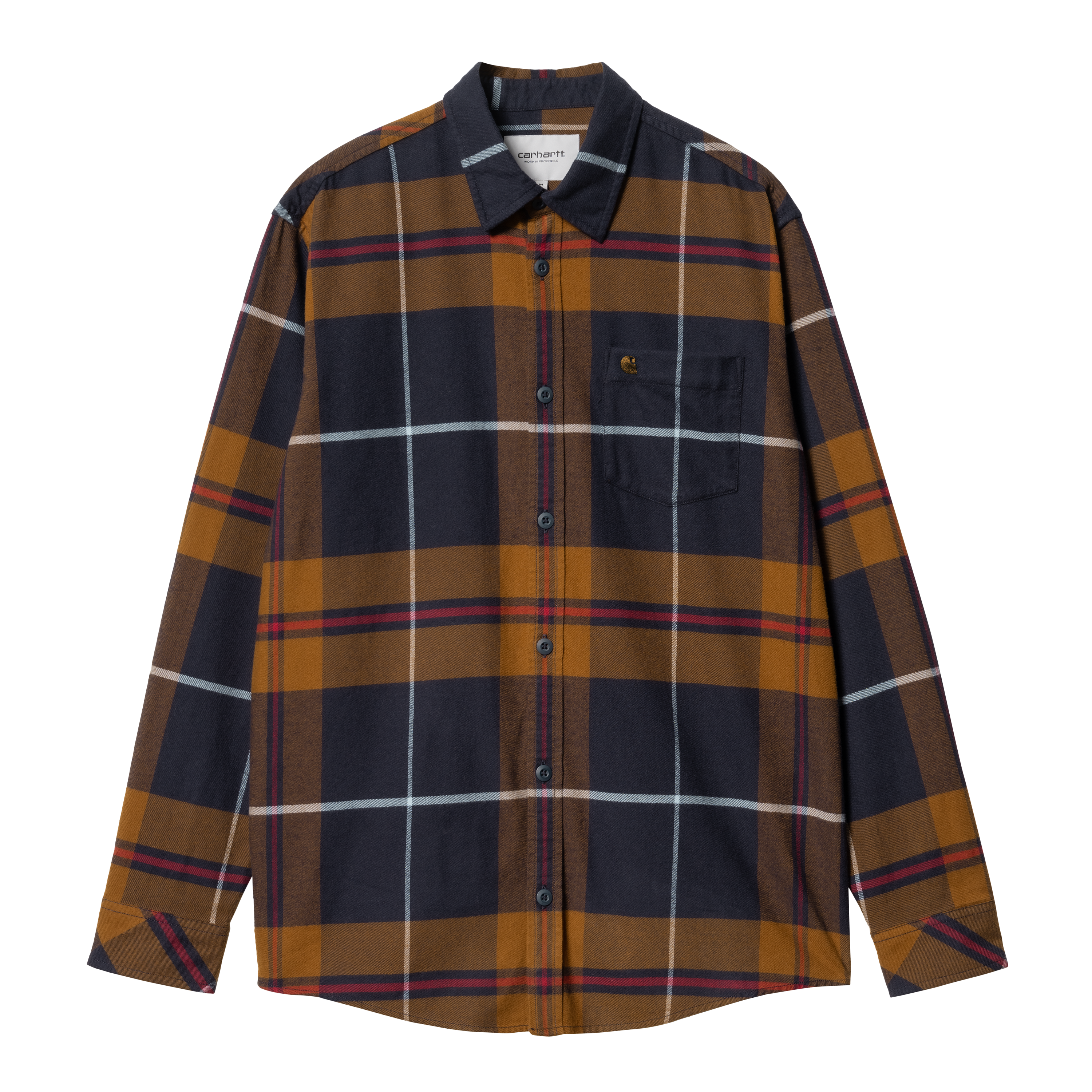 Carhartt WIP Long Sleeve Garnett Shirt in