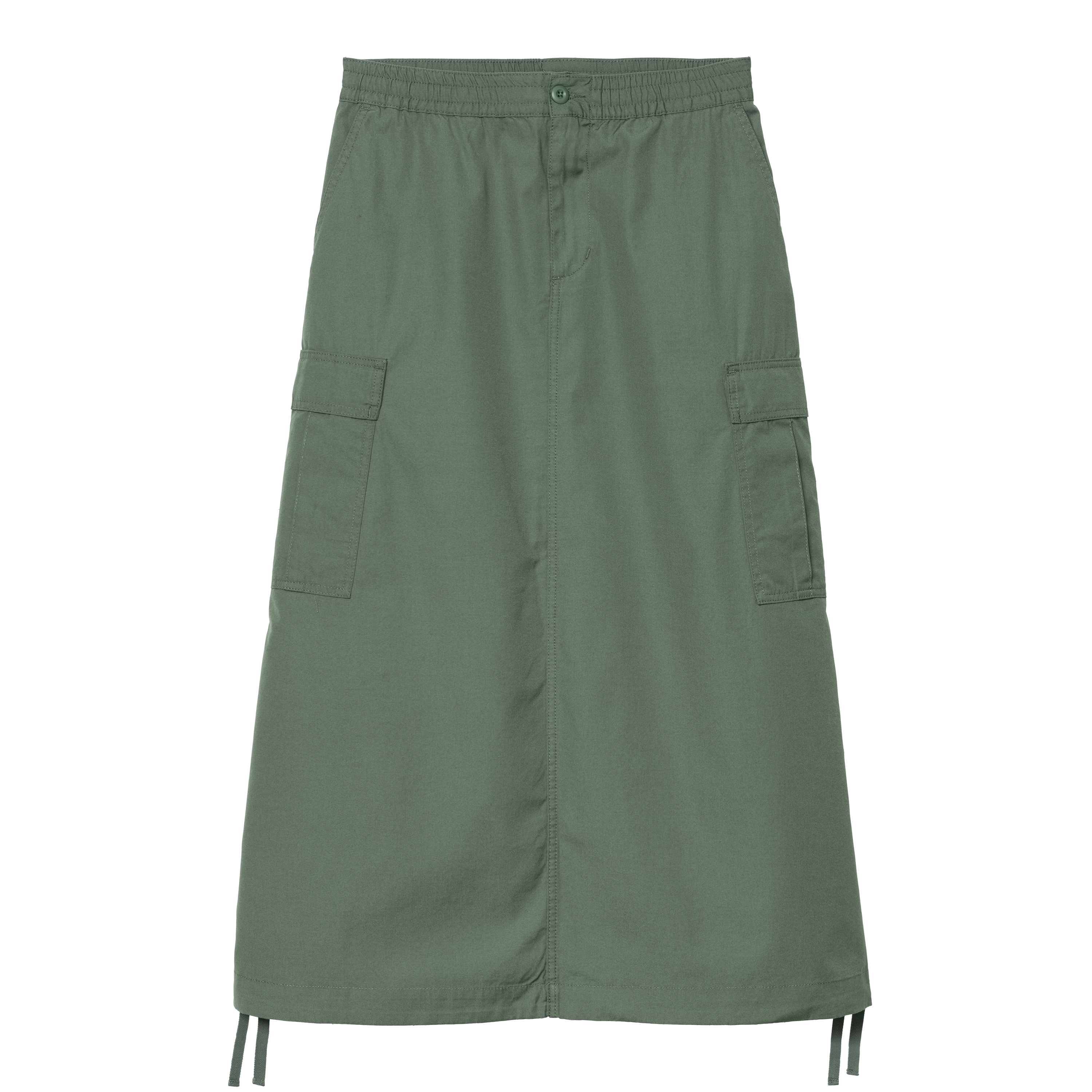 Carhartt WIP Women’s Cargo Skirt Long em Verde