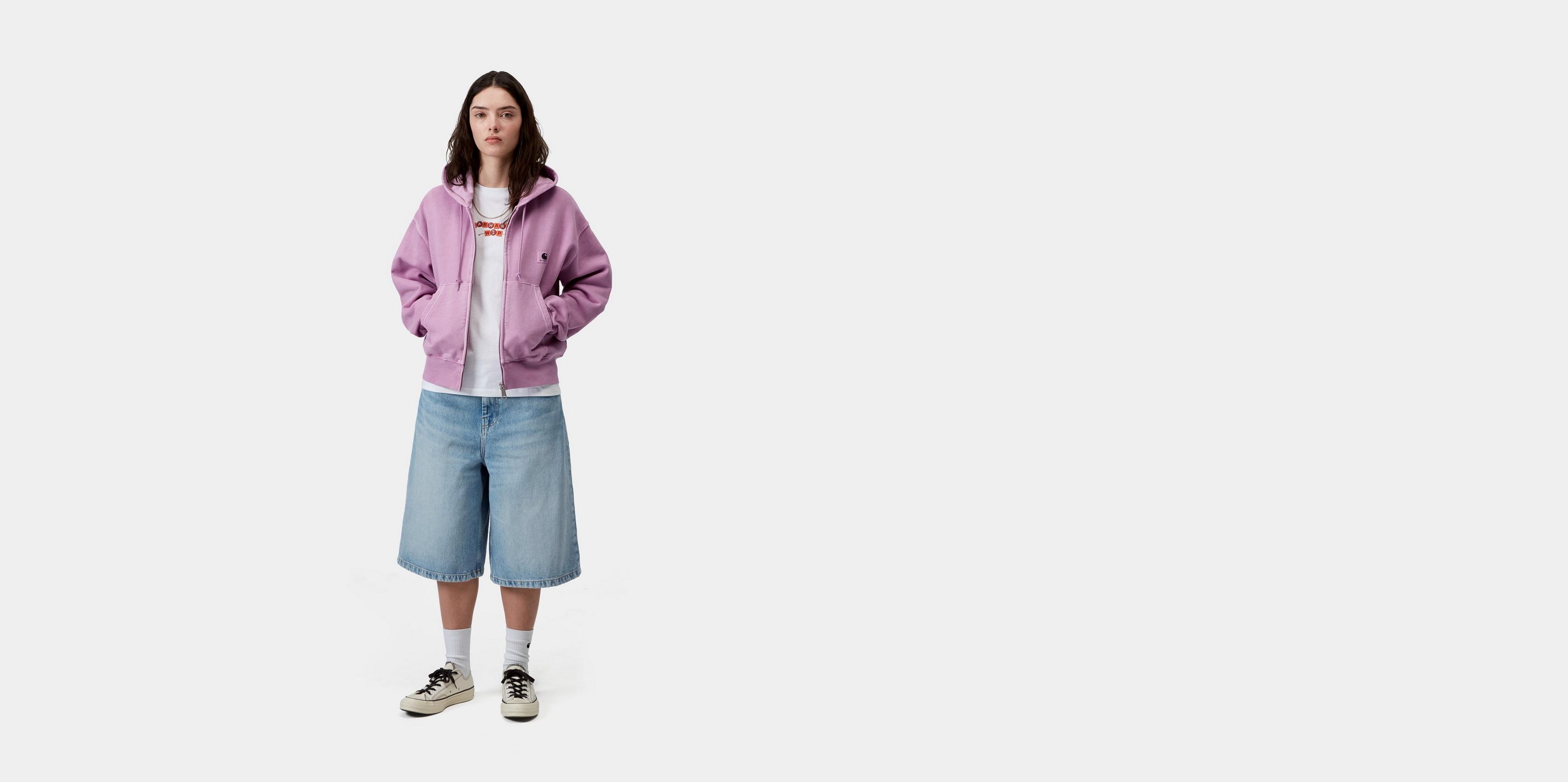 Carhartt WIP Women's Hooded Nelson Jacket, Gentle Purple