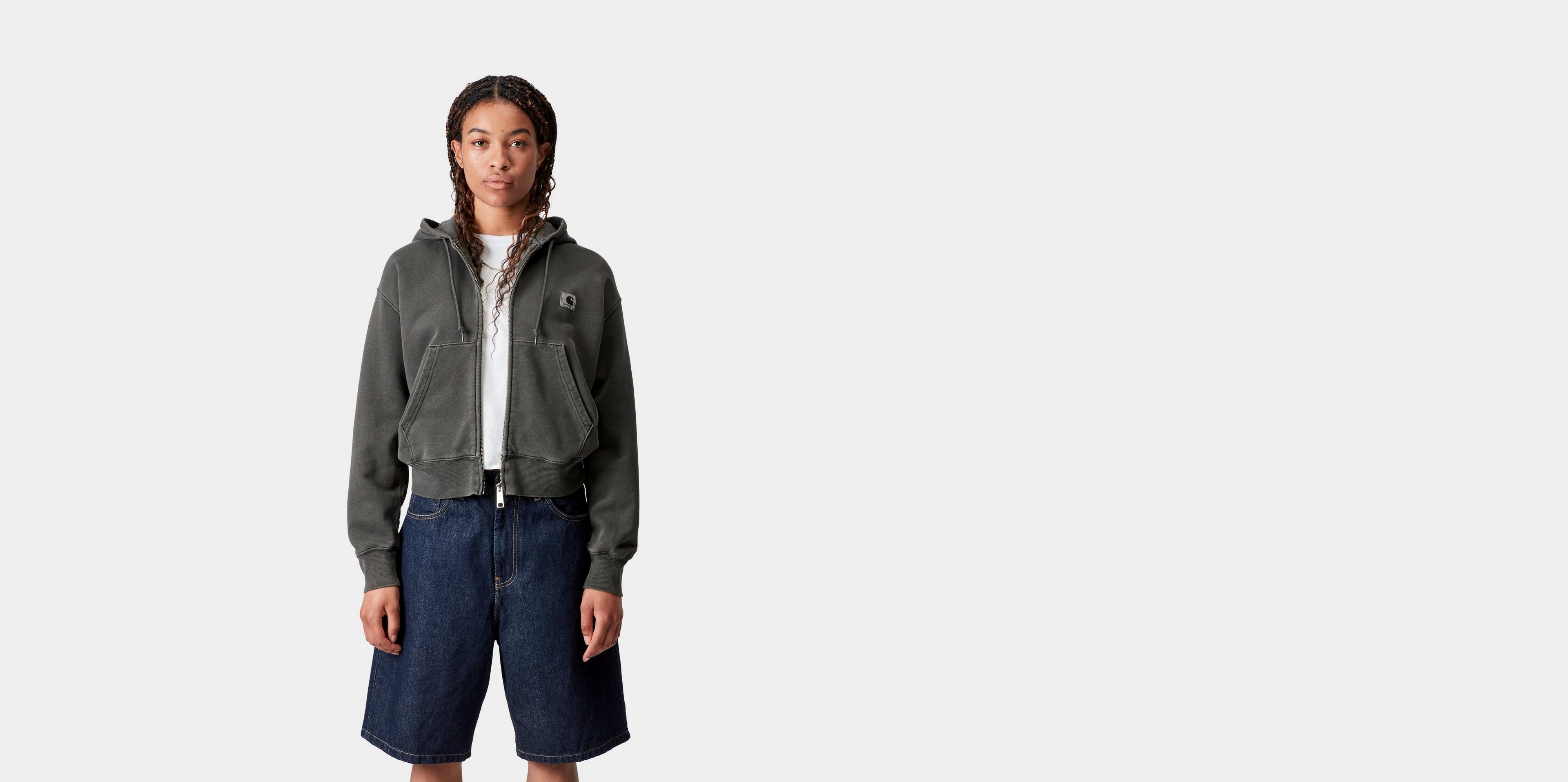 Carhartt WIP W' Hooded Nelson Jacket, Black | Official