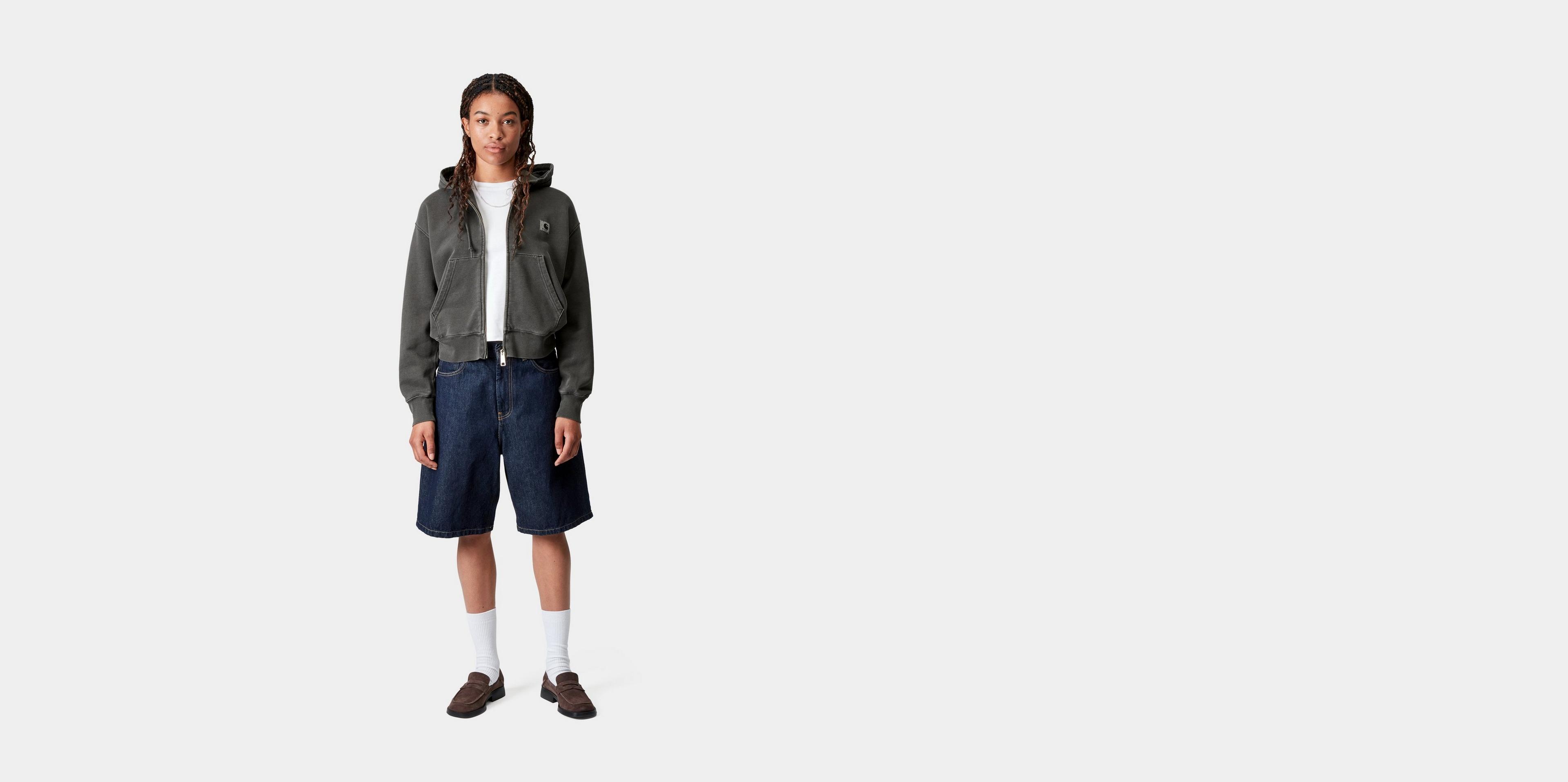 Carhartt WIP W' Hooded Nelson Jacket, Black | Official