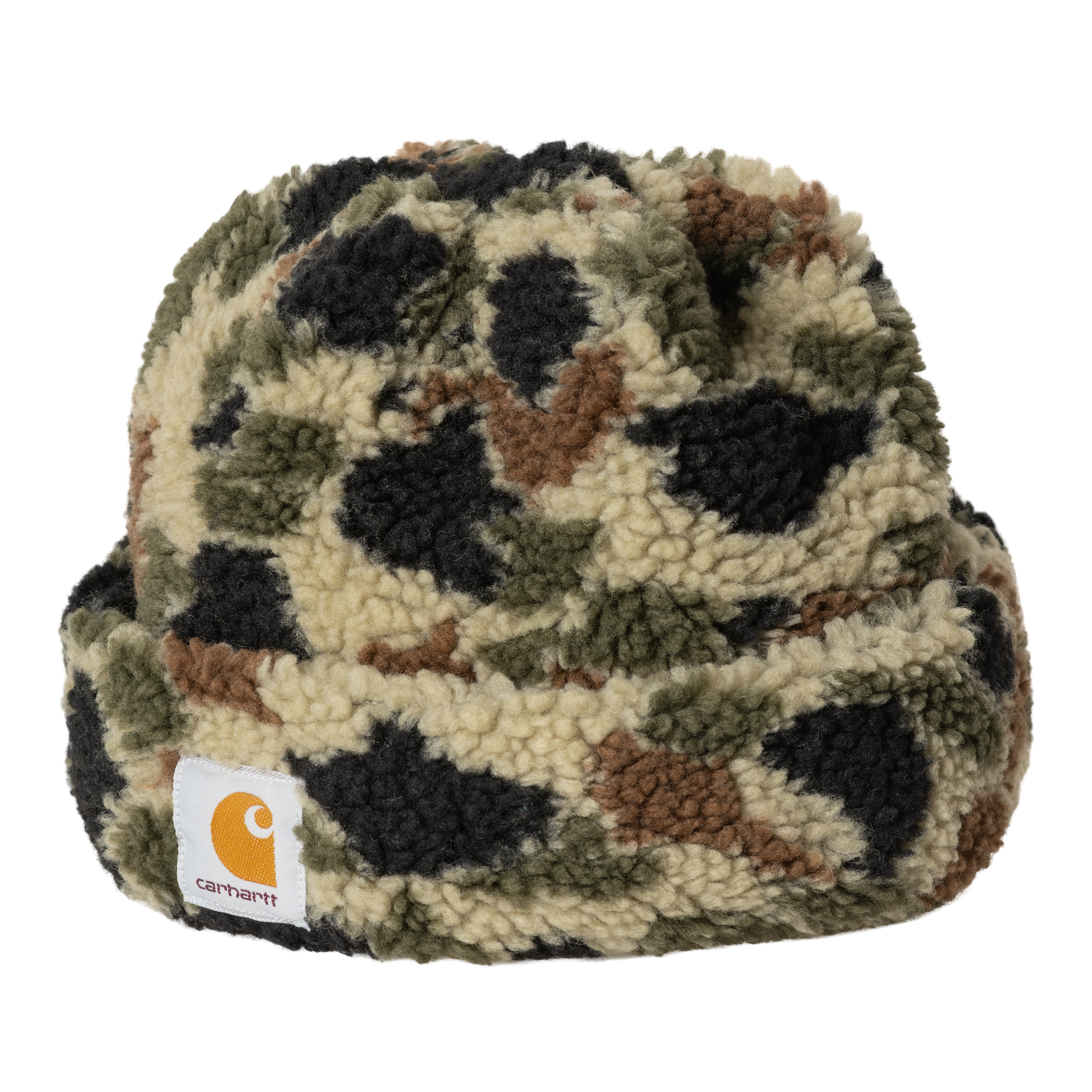 Carhartt WIP Prentis Beanie, Camo Duck Jacquard, Green 