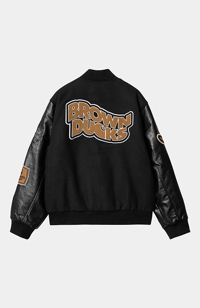 Carhartt WIP Brown Ducks Bomber, Black / Black | Official Carhartt WIP Brown Ducks Bomber, Black / Black | Official