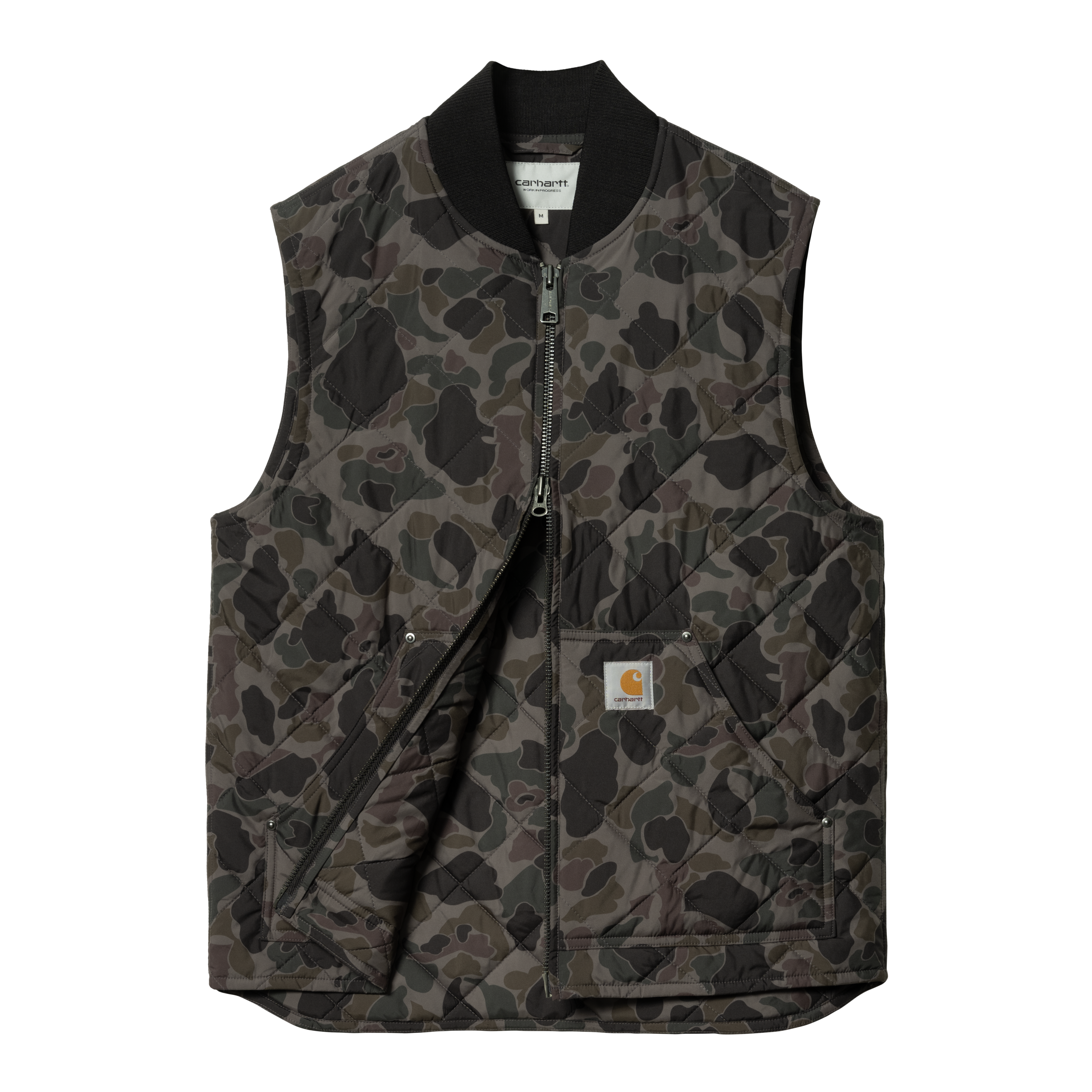 Carhartt WIP Myton Vest Liner Camo Duck Grey Official Online Store